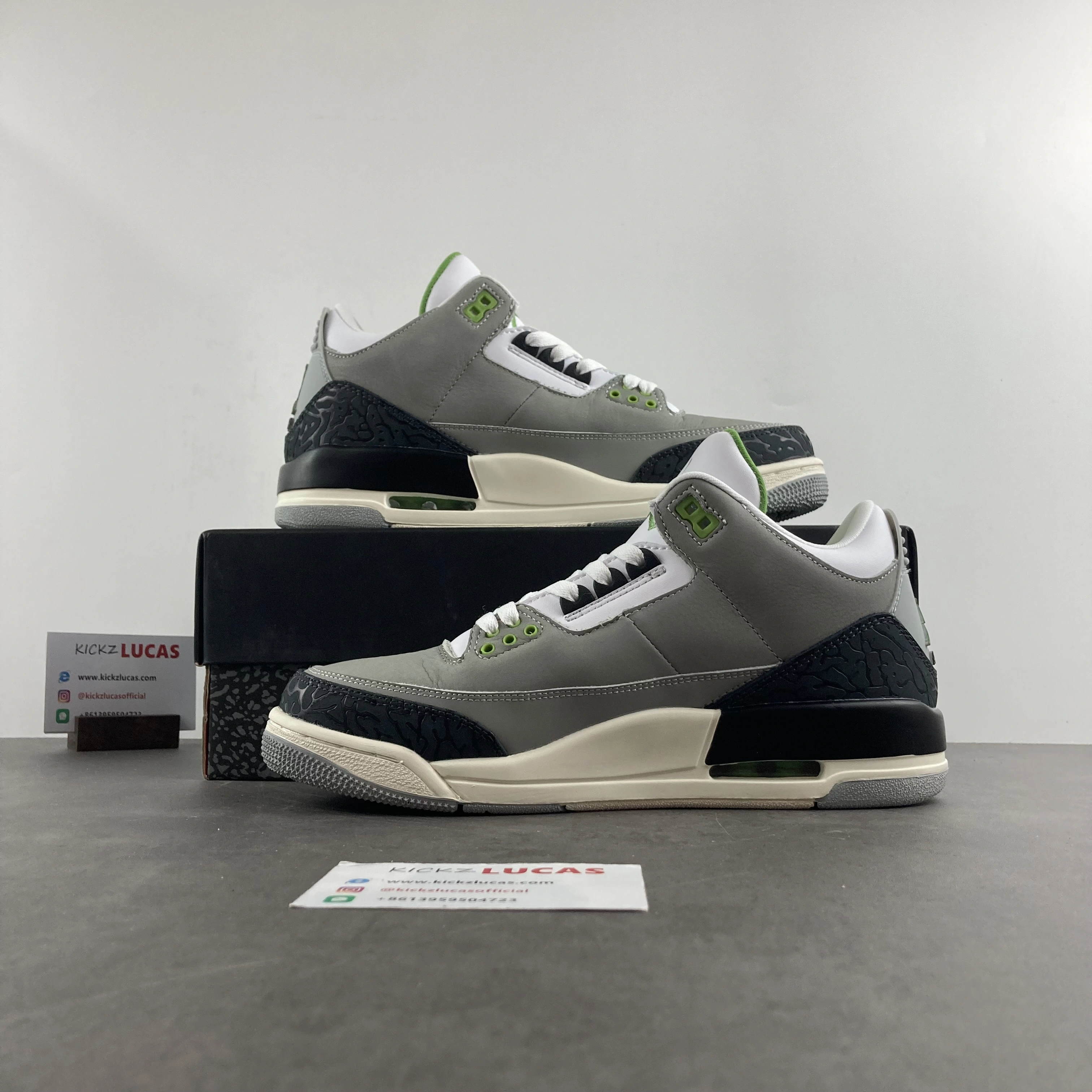 Air Jordan 3 Retro Chlorophyll 136064- Comfortable 1871