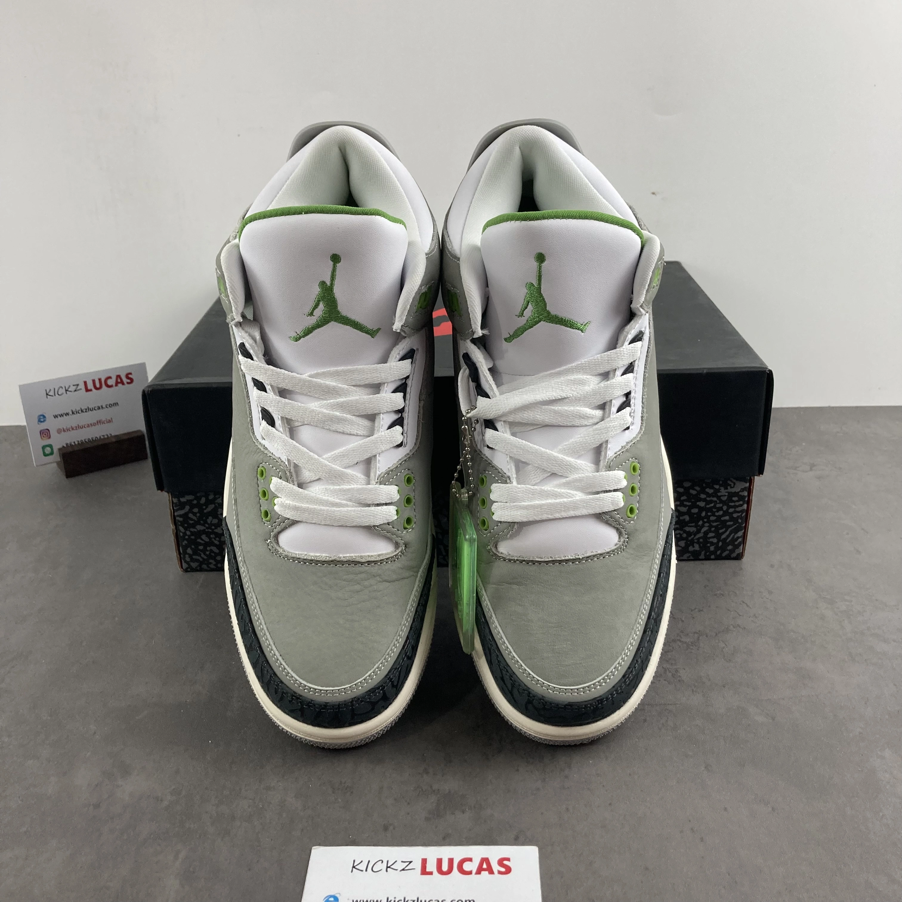 Air Jordan 3 Retro Chlorophyll 136064- Comfortable 1871