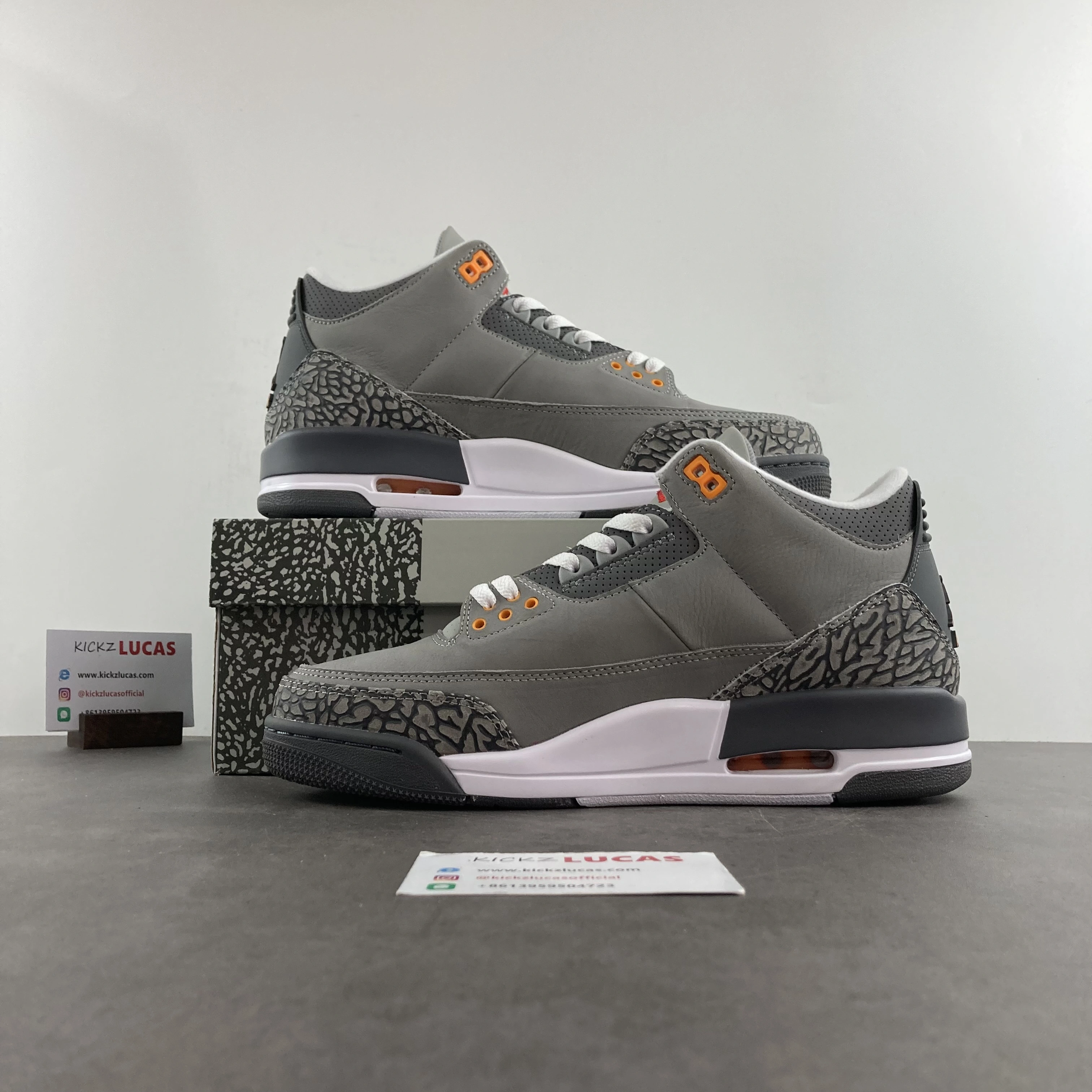 Air Jordan 3 Retro Cool Grey CT8532- FashionForward 1885