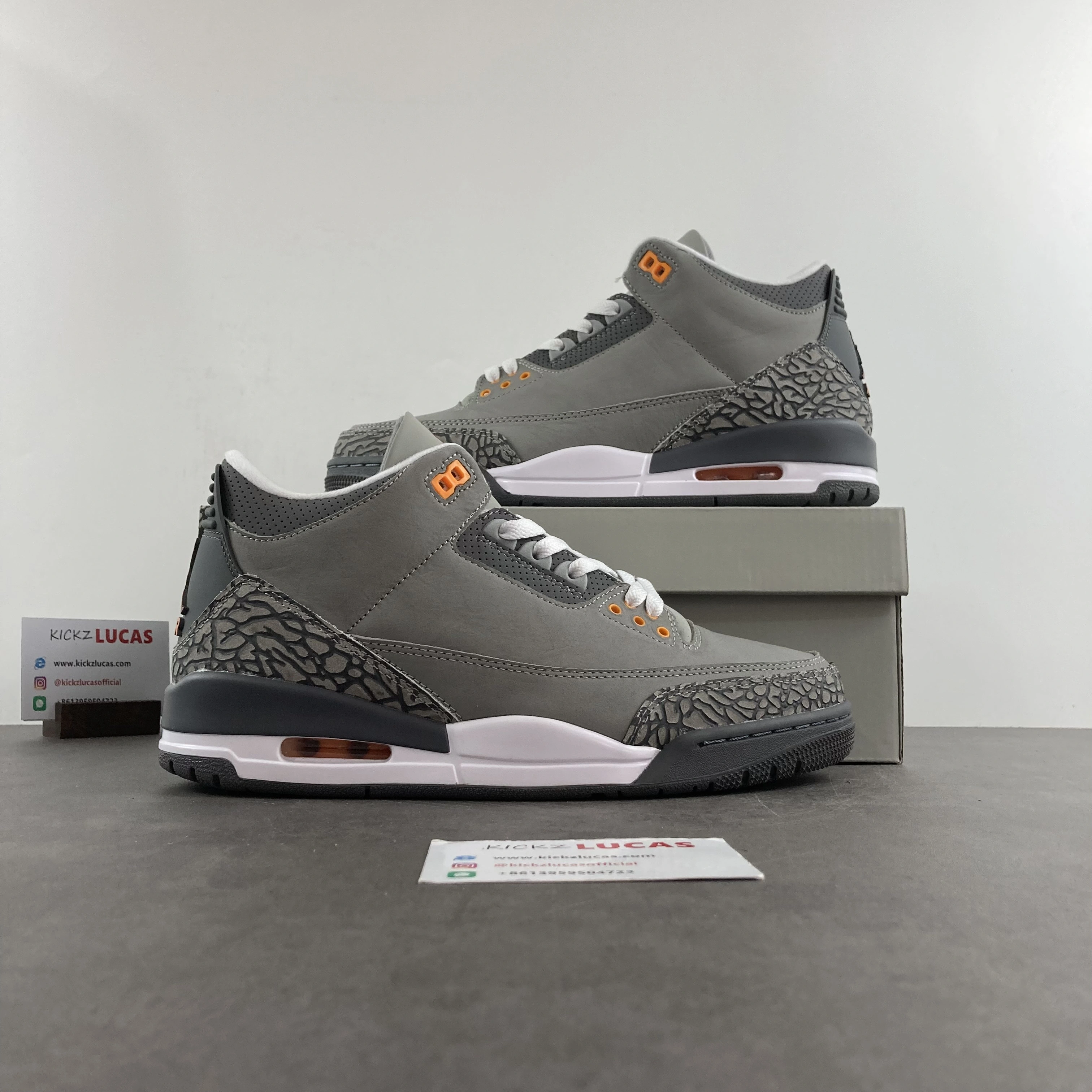 Air Jordan 3 Retro Cool Grey CT8532- FashionForward 1885