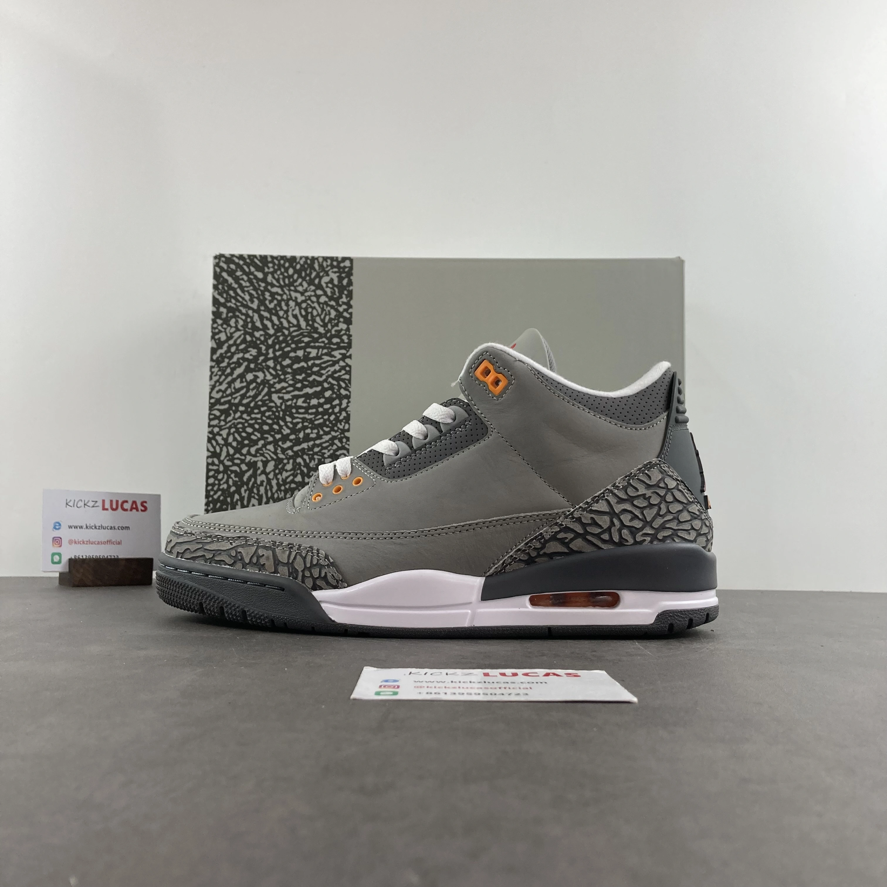 Air Jordan 3 Retro Cool Grey CT8532- FashionForward 1885