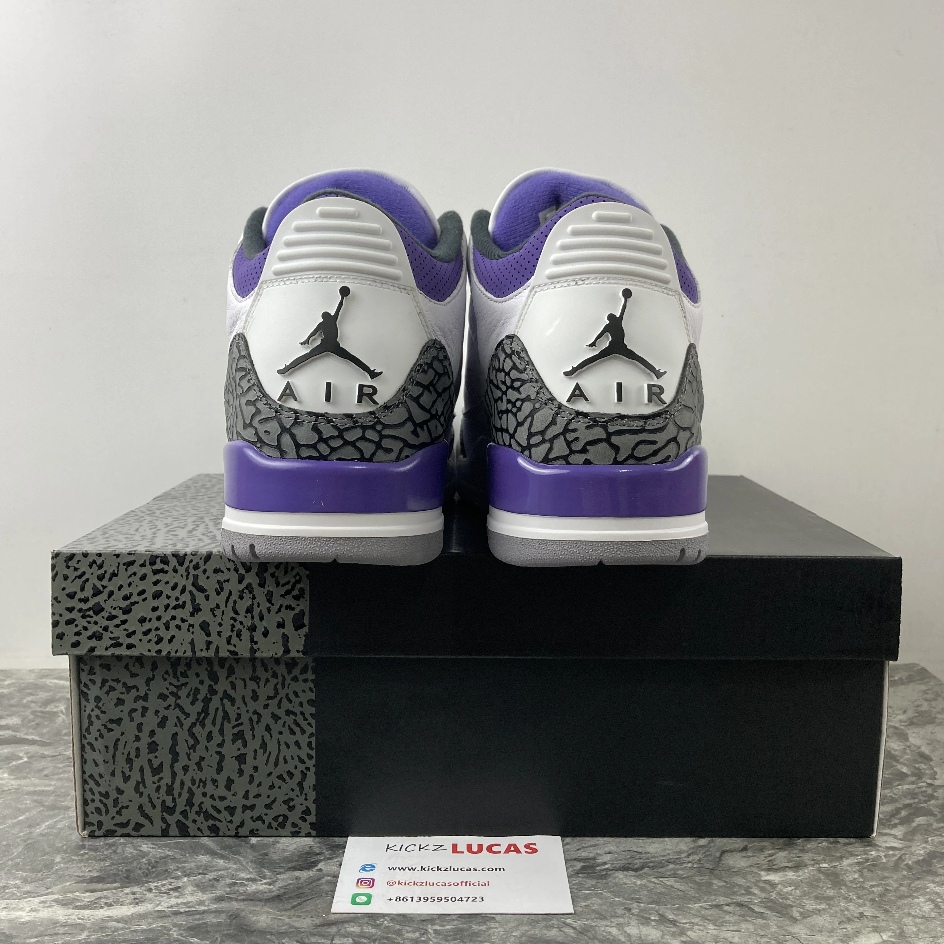 Air Jordan 3 Retro Dark Iris CT8532- Flexible 1861