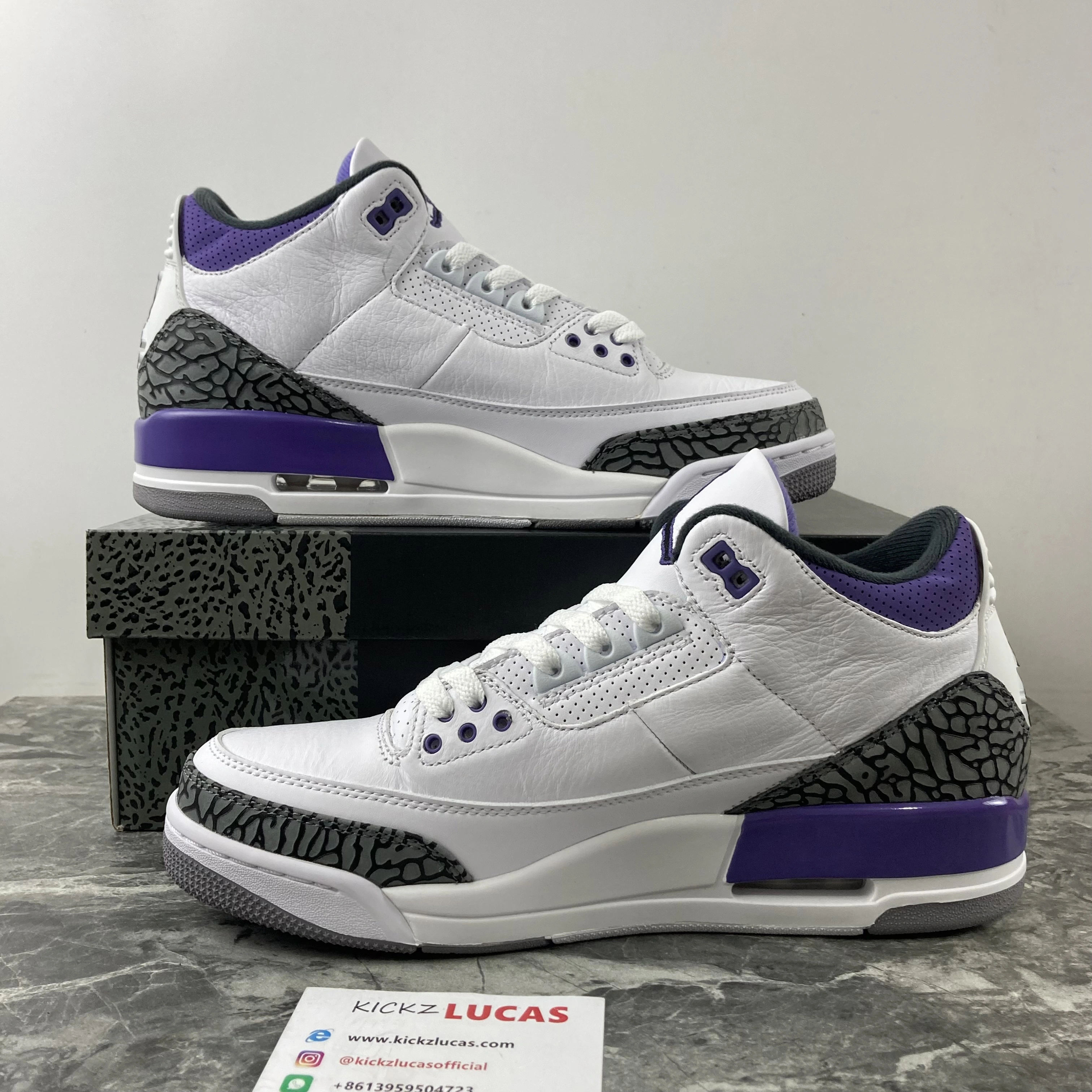Air Jordan 3 Retro Dark Iris CT8532- Flexible 1861
