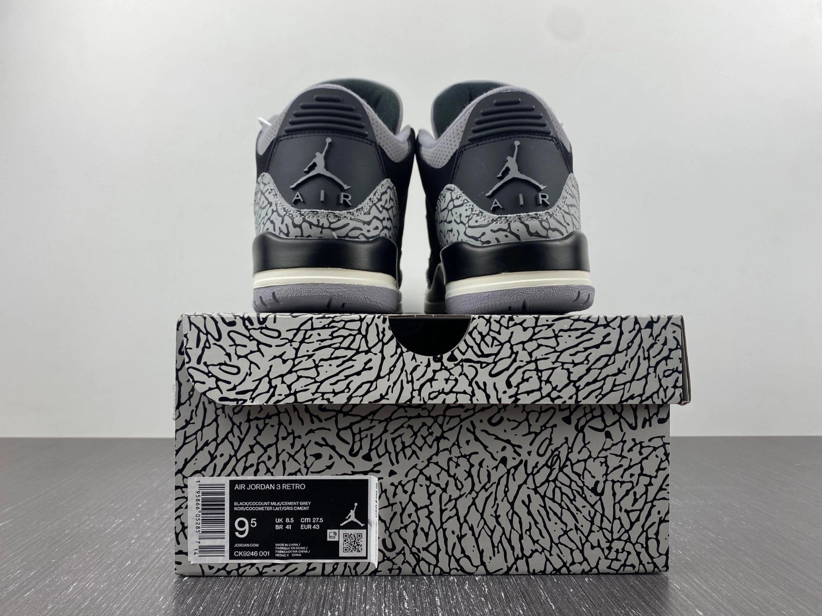 Vibrant Air Jordan 3 Retro Desert Elephant CT8532- 1846