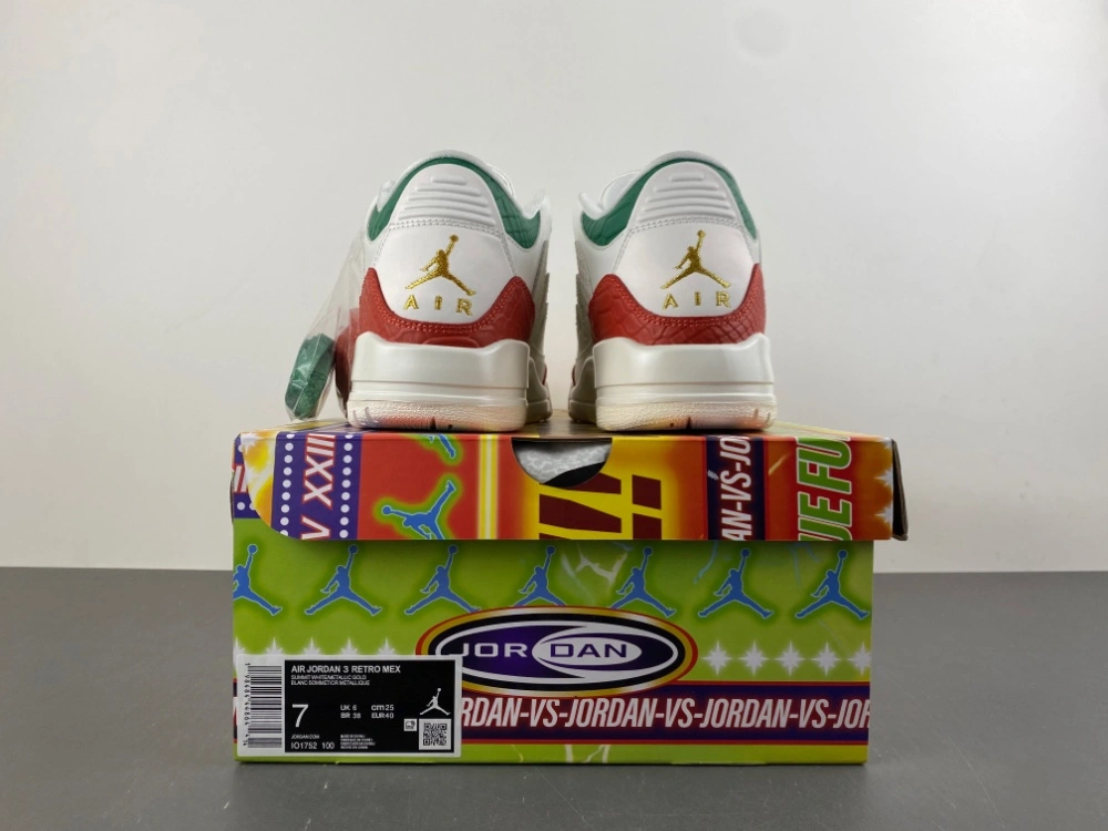 Air Jordan 3 Retro El Vuelo Summit White IO1752- GoodFit 1807