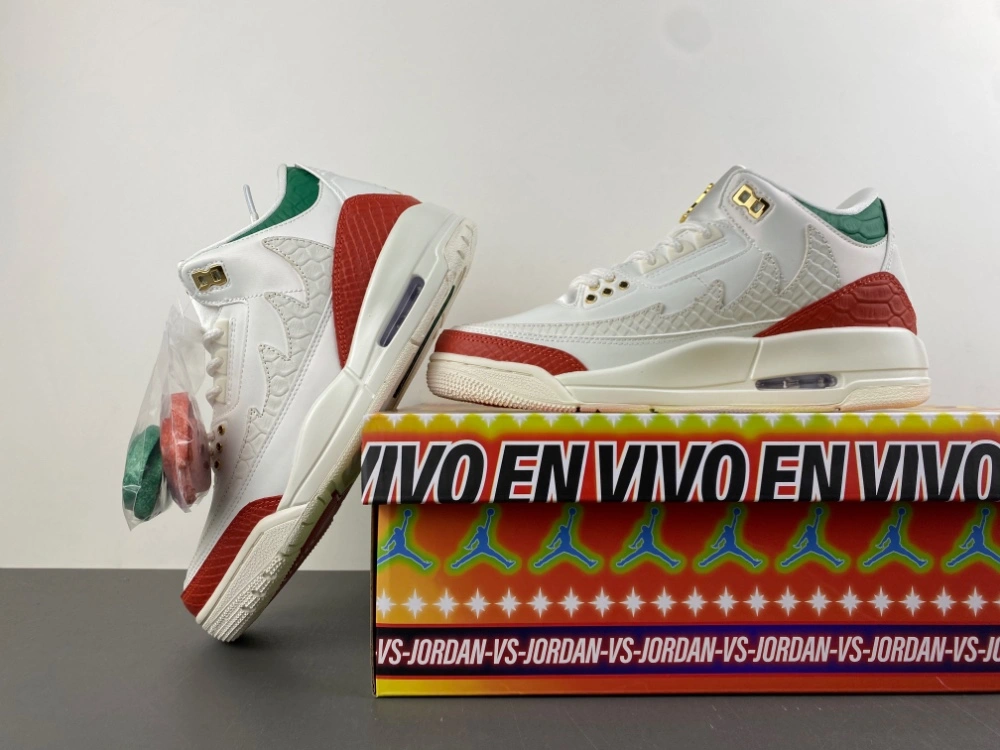 Air Jordan 3 Retro El Vuelo Summit White IO1752- GoodFit 1807