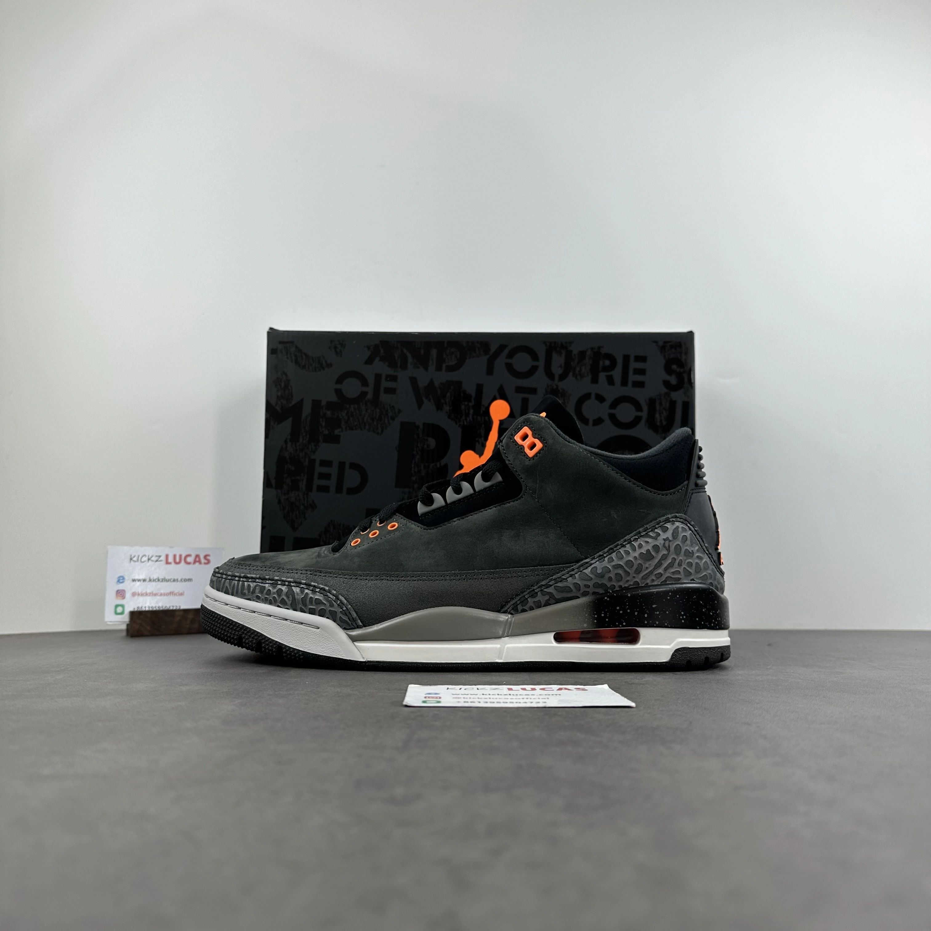 Air Jordan 3 Retro Fear Pack CT8532- WaterResistant 1830