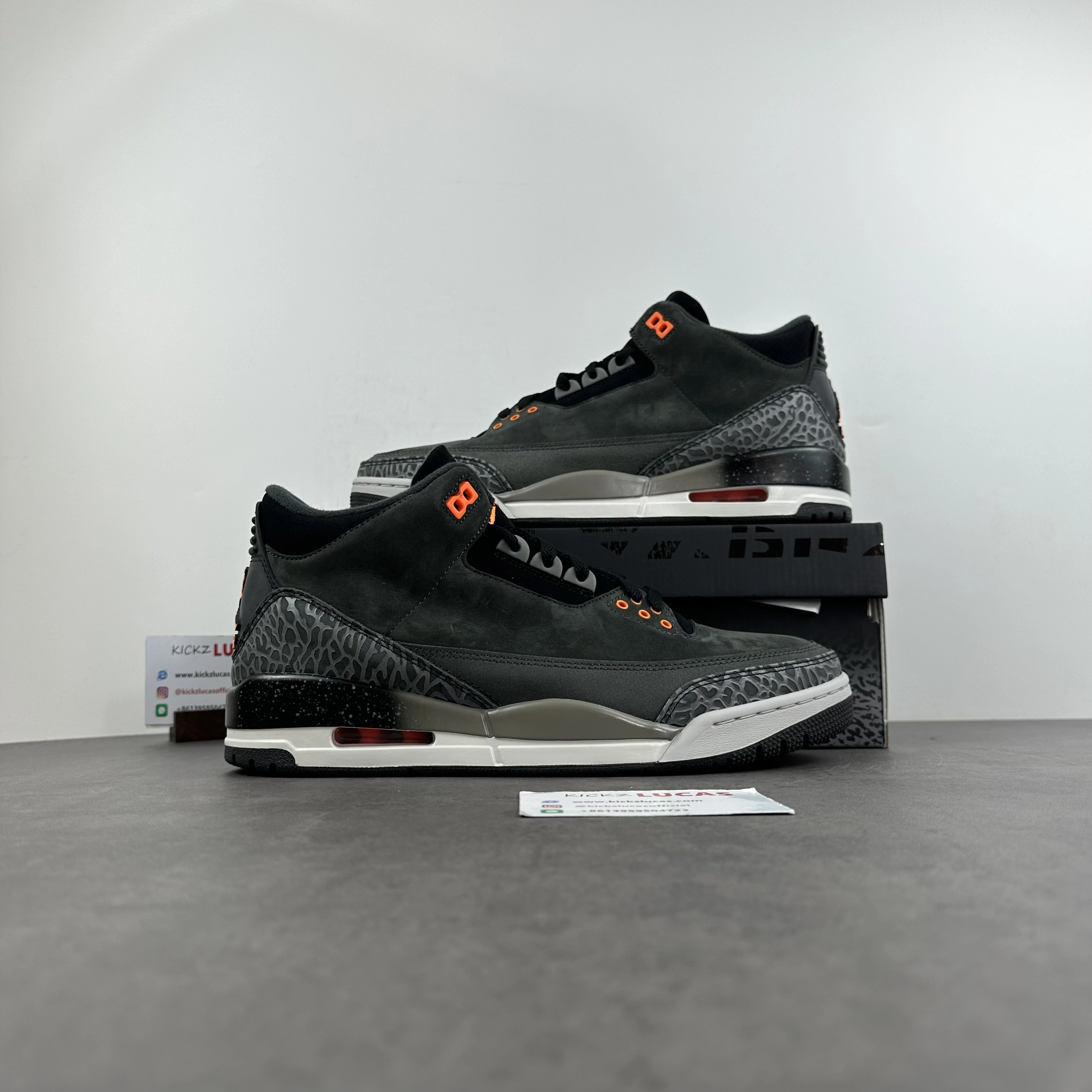 Air Jordan 3 Retro Fear Pack CT8532- WaterResistant 1830