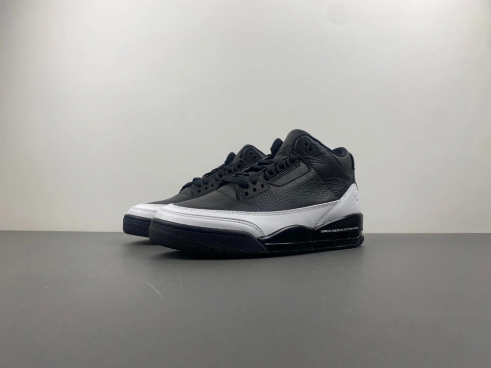Air Jordan 3 Retro Fragment Black White DA3595- Seasonal 1810