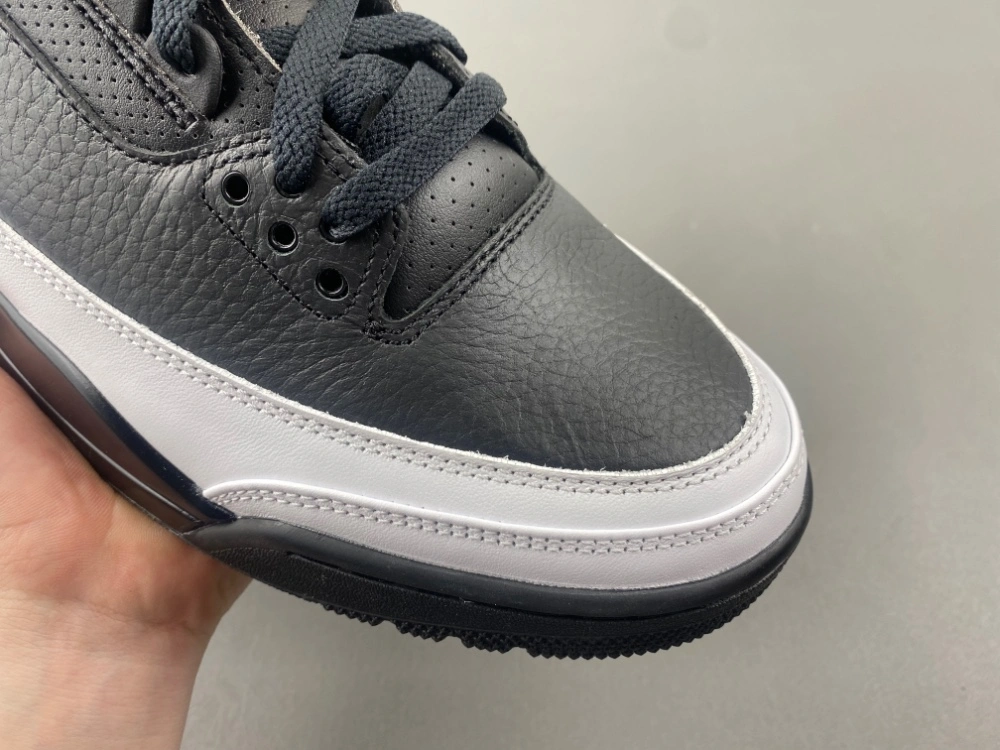 Air Jordan 3 Retro Fragment Black White DA3595- Seasonal 1810