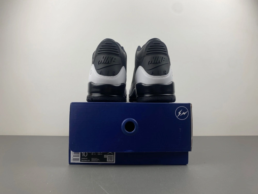 Air Jordan 3 Retro Fragment Black White DA3595- Seasonal 1810