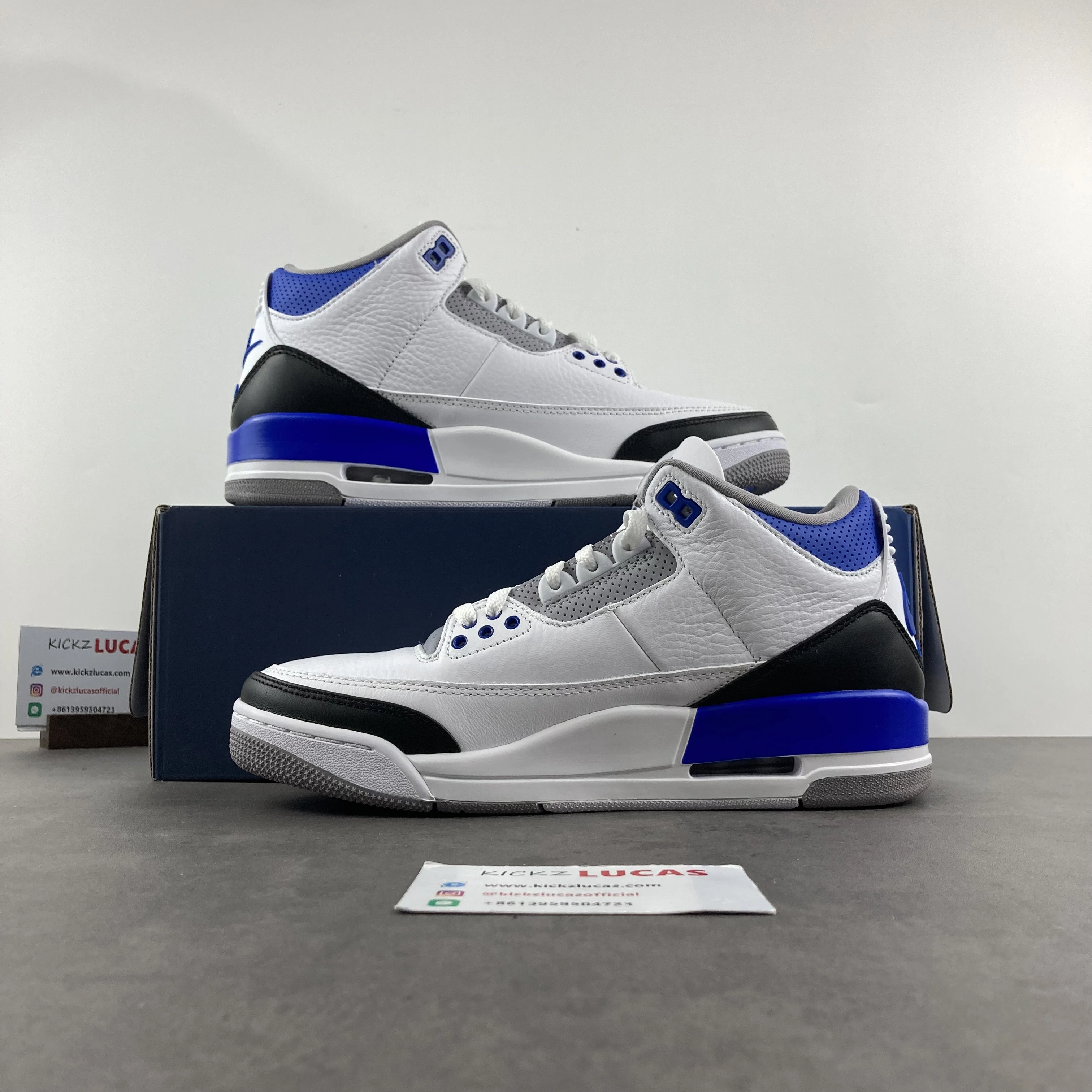 Air Jordan 3 Retro Fragment Blue DA3595- Neat 1884