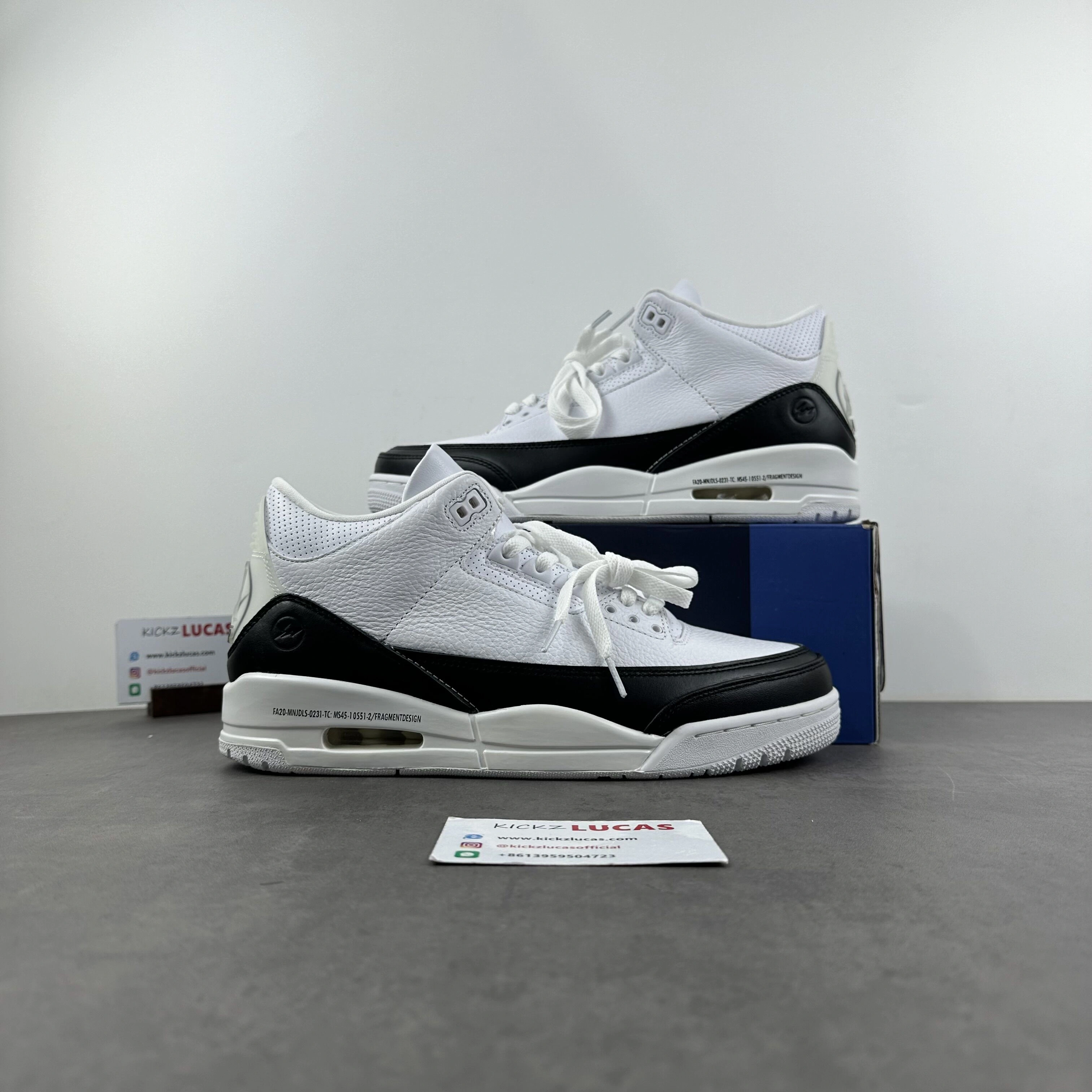 Air Jordan 3 Retro Fragment DA3595- Breathable 1883
