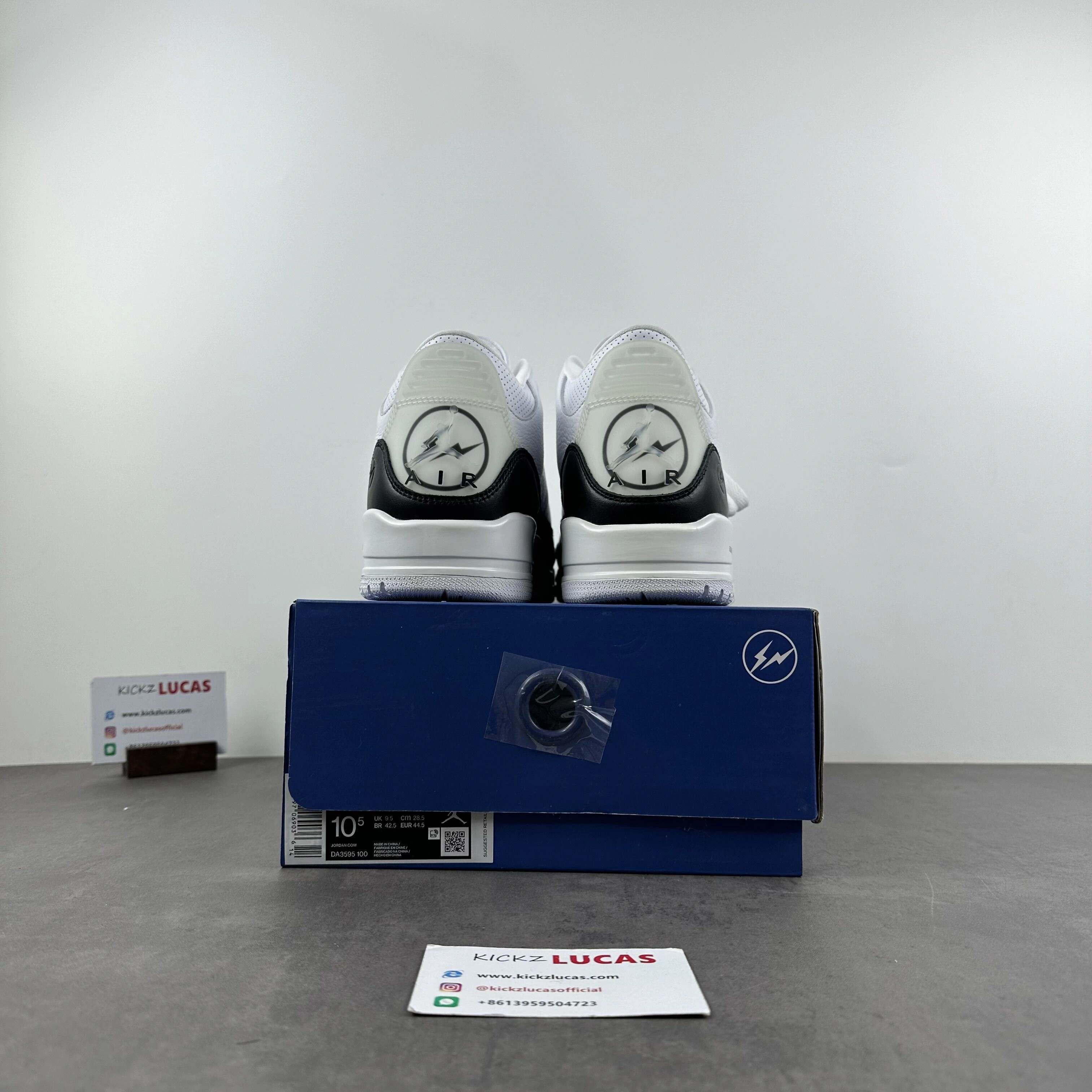 Air Jordan 3 Retro Fragment DA3595- Breathable 1883