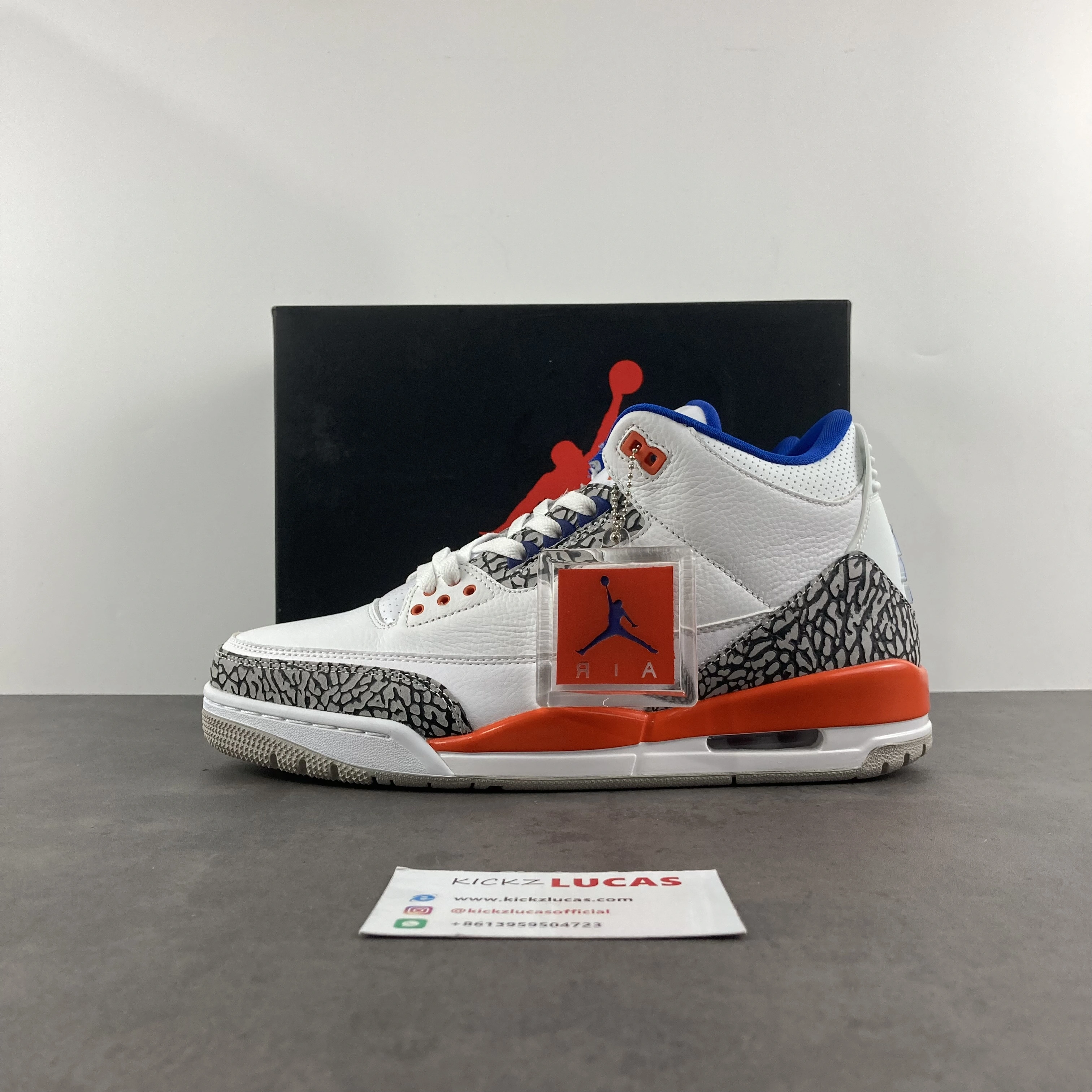 Air Jordan 3 Retro Knicks 136064- Attractive 1860