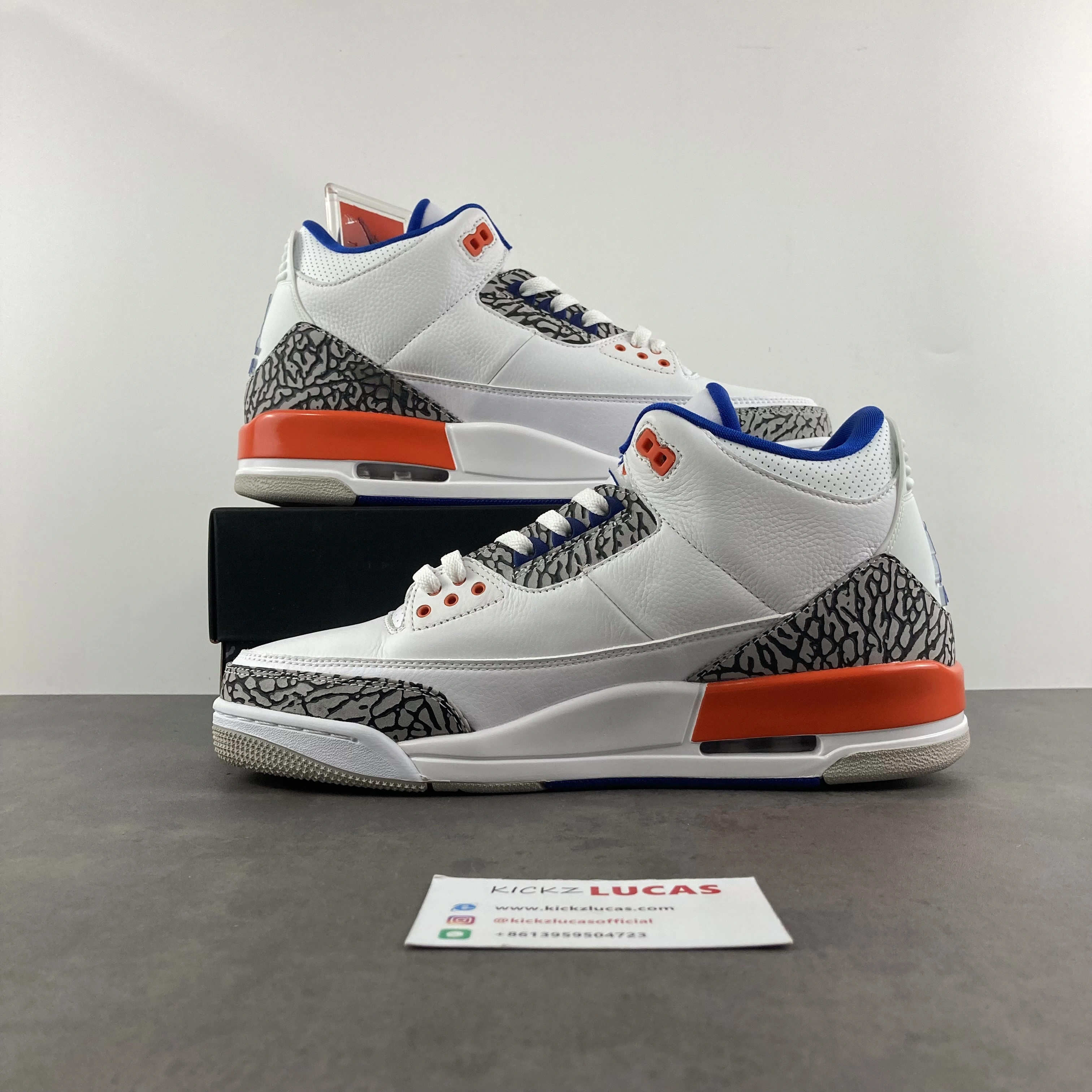 Air Jordan 3 Retro Knicks 136064- Attractive 1860