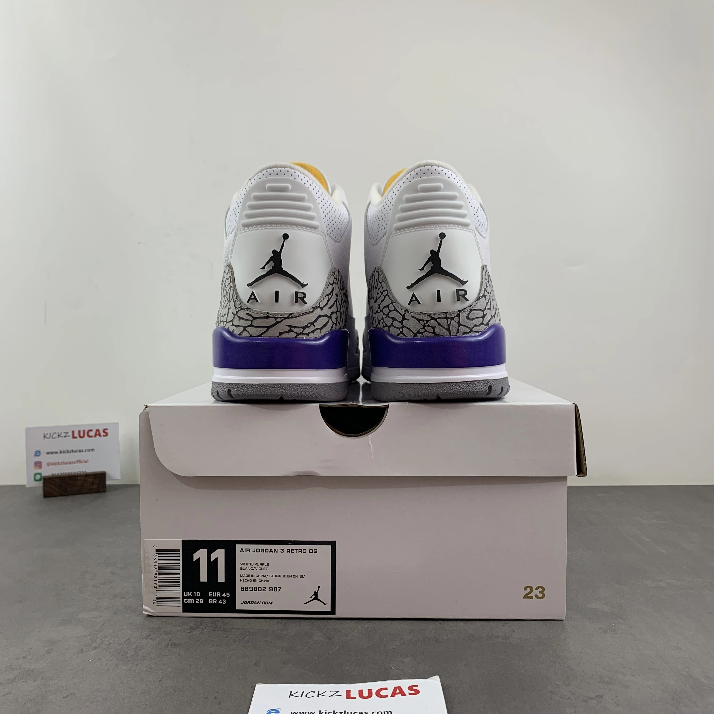 Thermal Air Jordan 3 Retro Kobe Bryant PE 869802- 1820