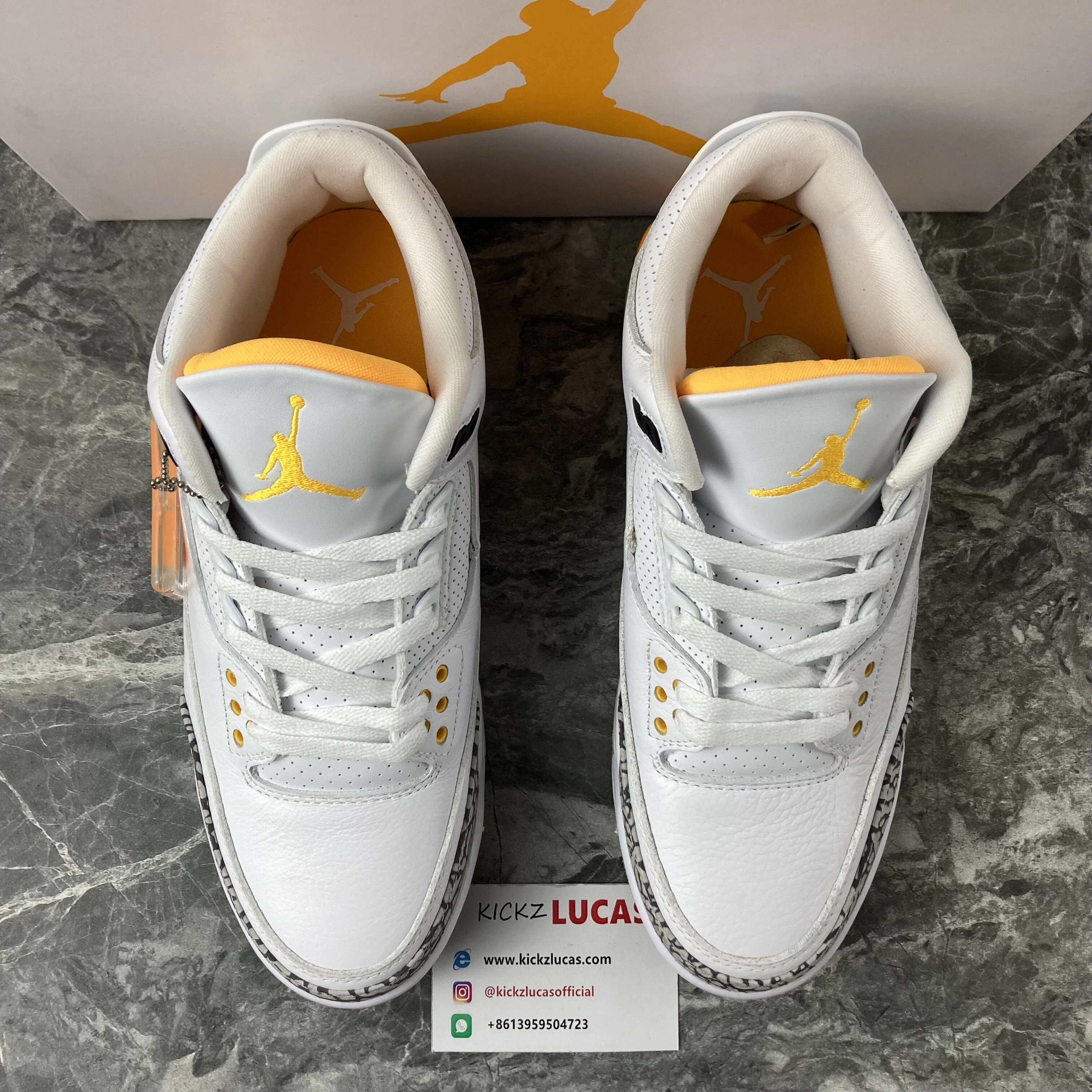 Packable Air Jordan 3 Retro Laser Orange CK9246- 1882