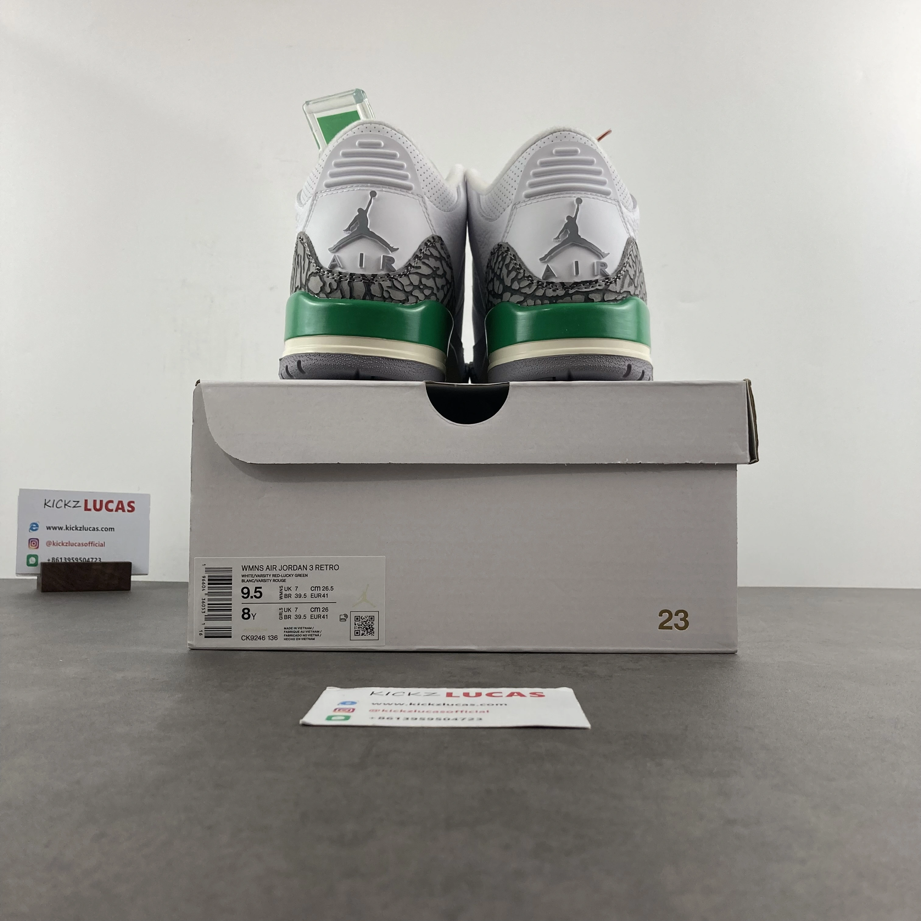 Air Jordan 3 Retro Lucky Green CK9646- ModernLook 1850
