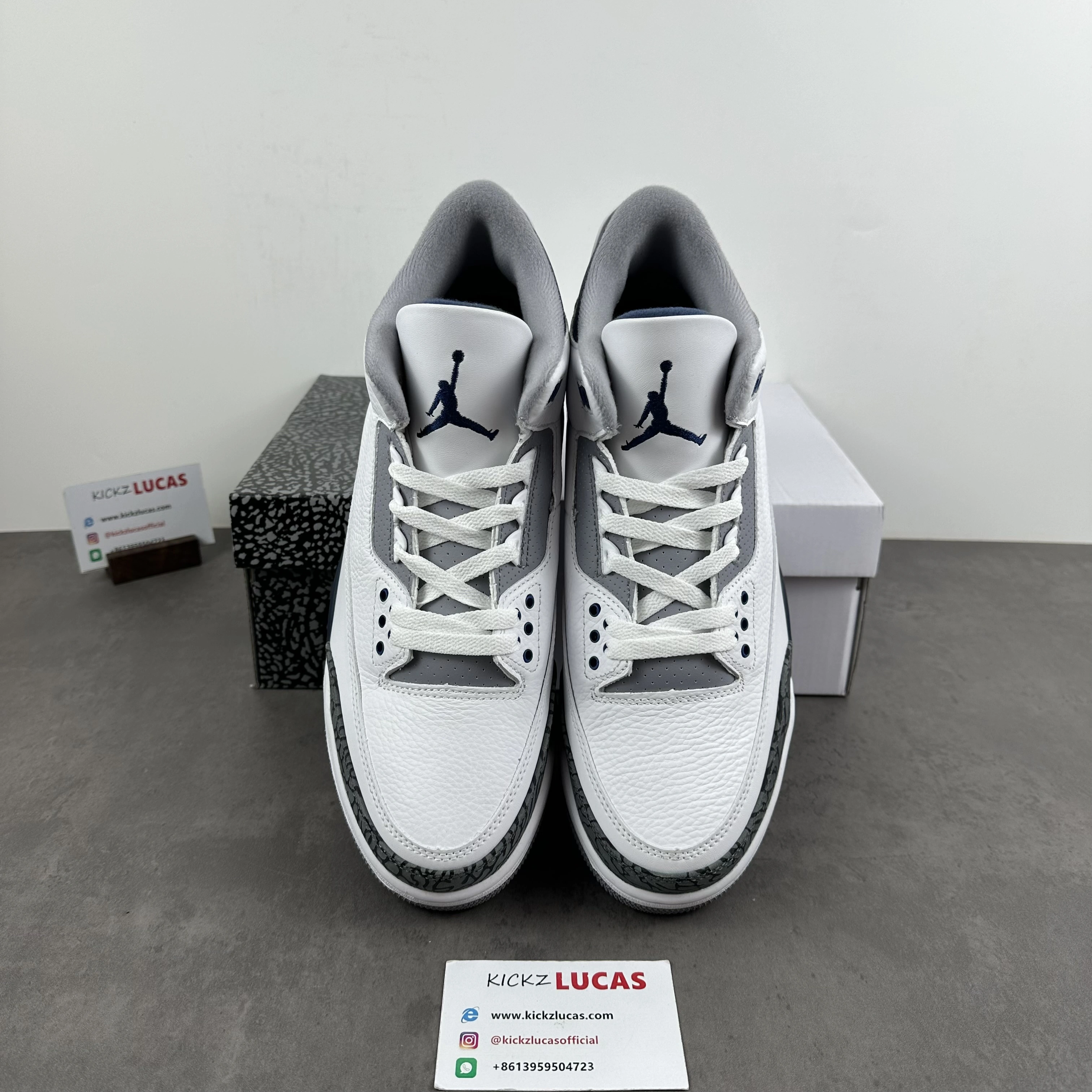 WellDesigned Air Jordan 3 Retro Midnight Navy CT8532- 1825