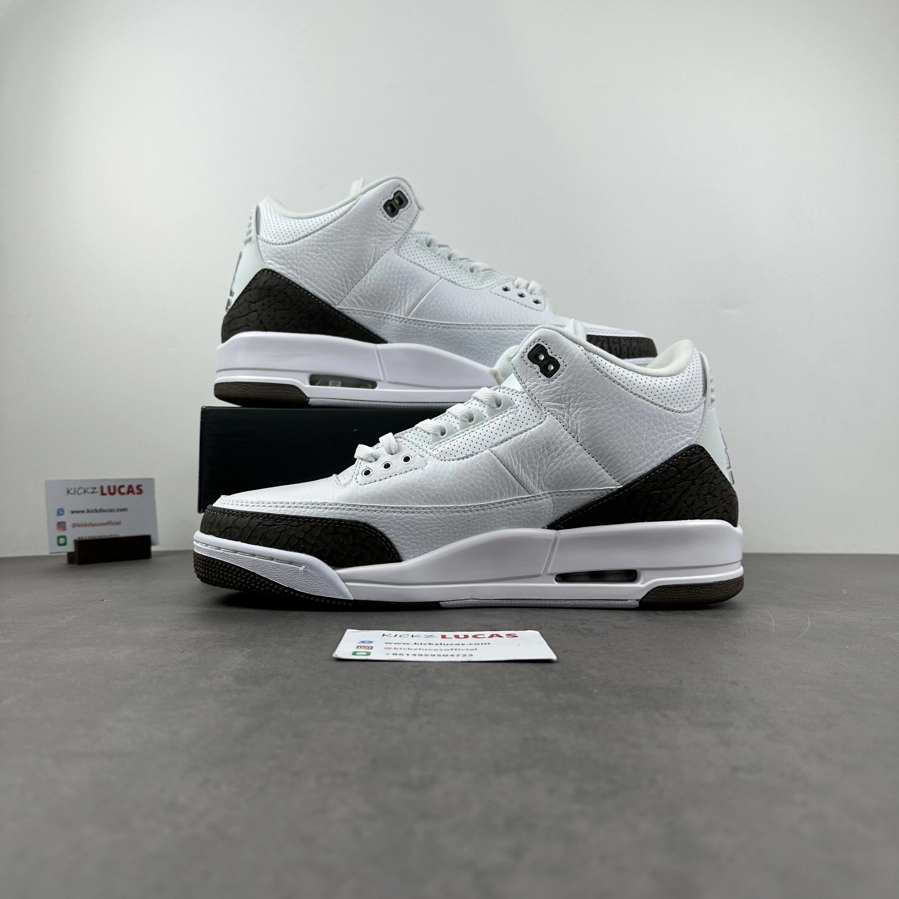 Packable Air Jordan 3 Retro Mocha 136064- 1874