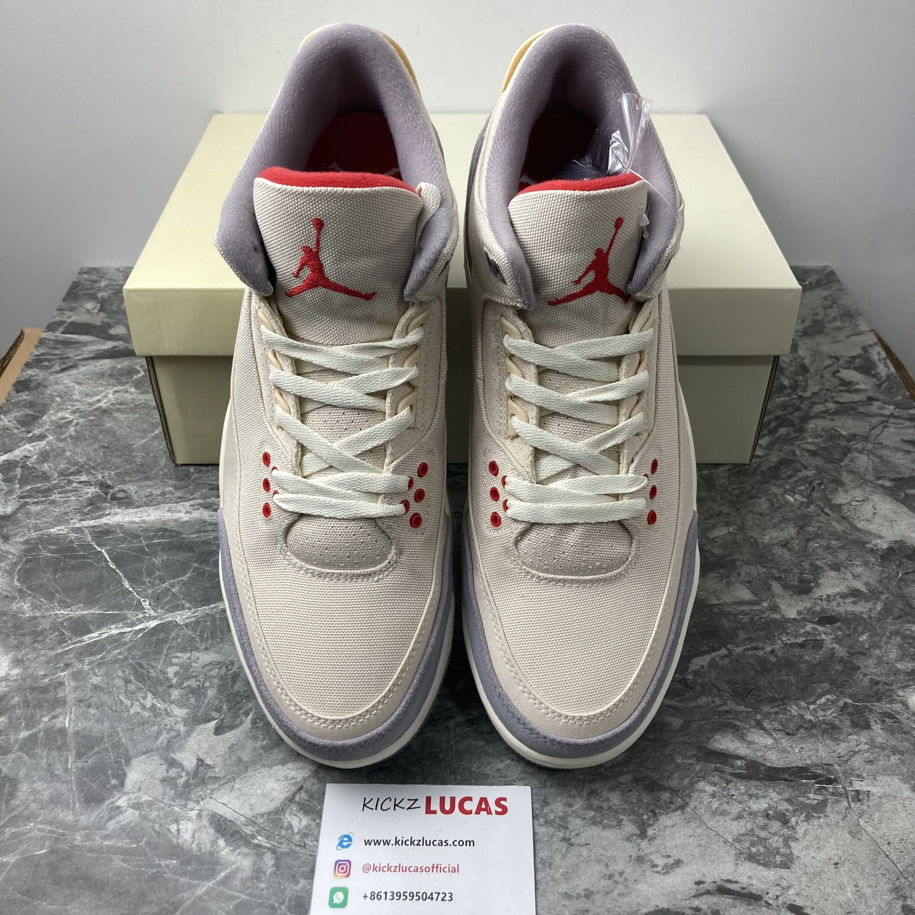 Air Jordan 3 Retro Muslin DH7139- Comfortable 1859