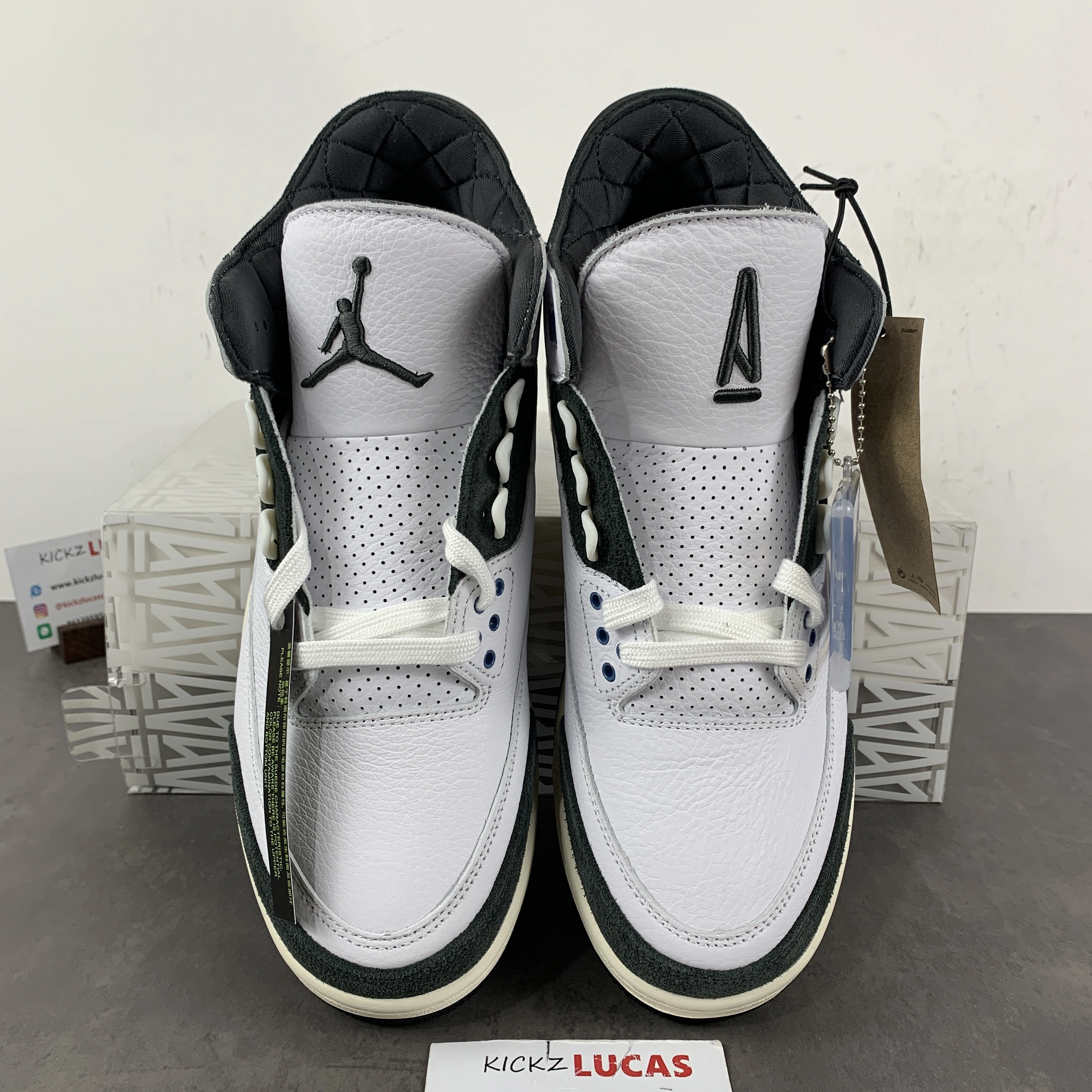 Premium Air Jordan 3 Retro OG SP A Ma Maniére Diffused Blue HV8571- 1809