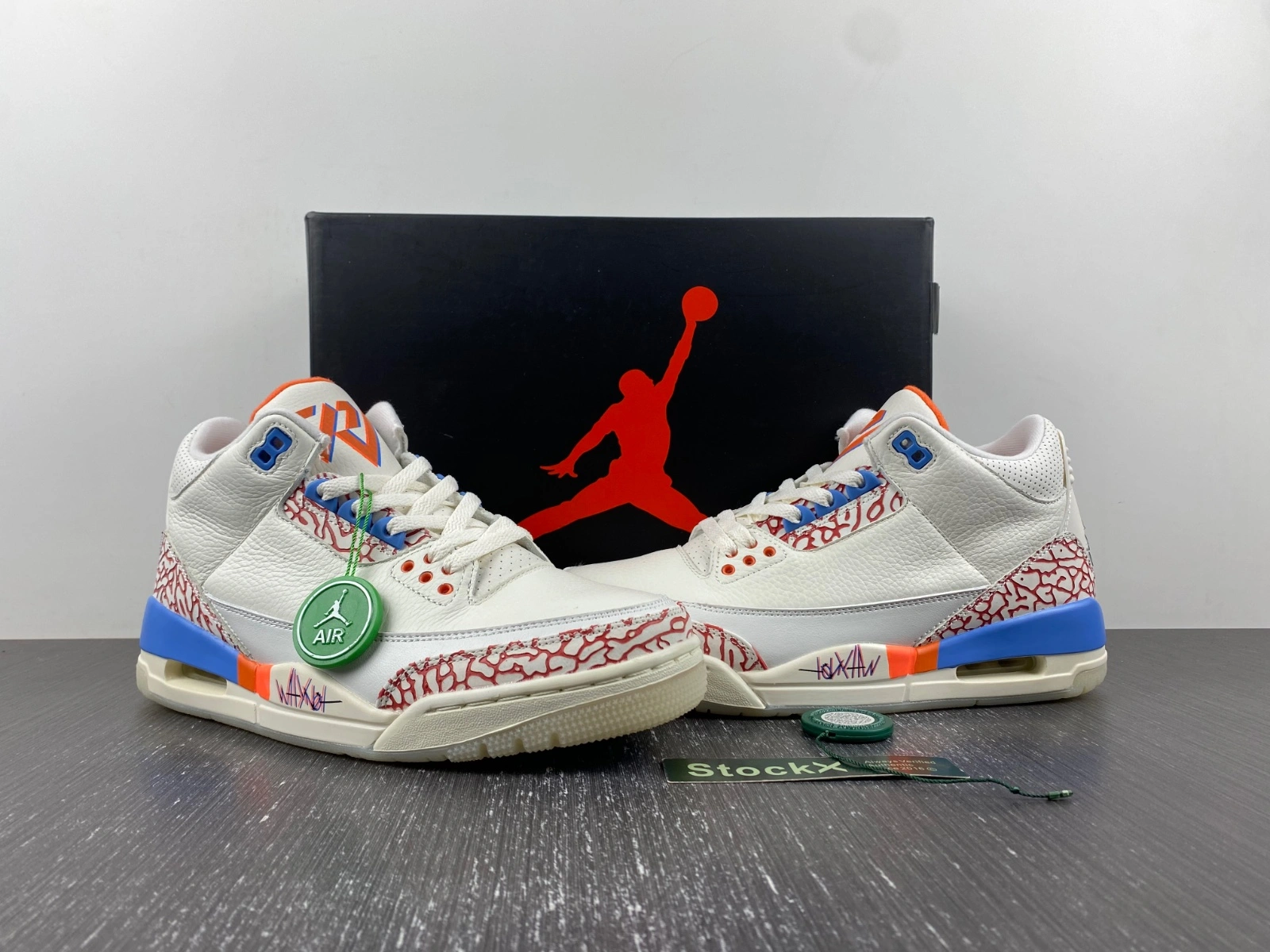 ComfortFit Air Jordan 3 Retro Orange CK9246- 1844