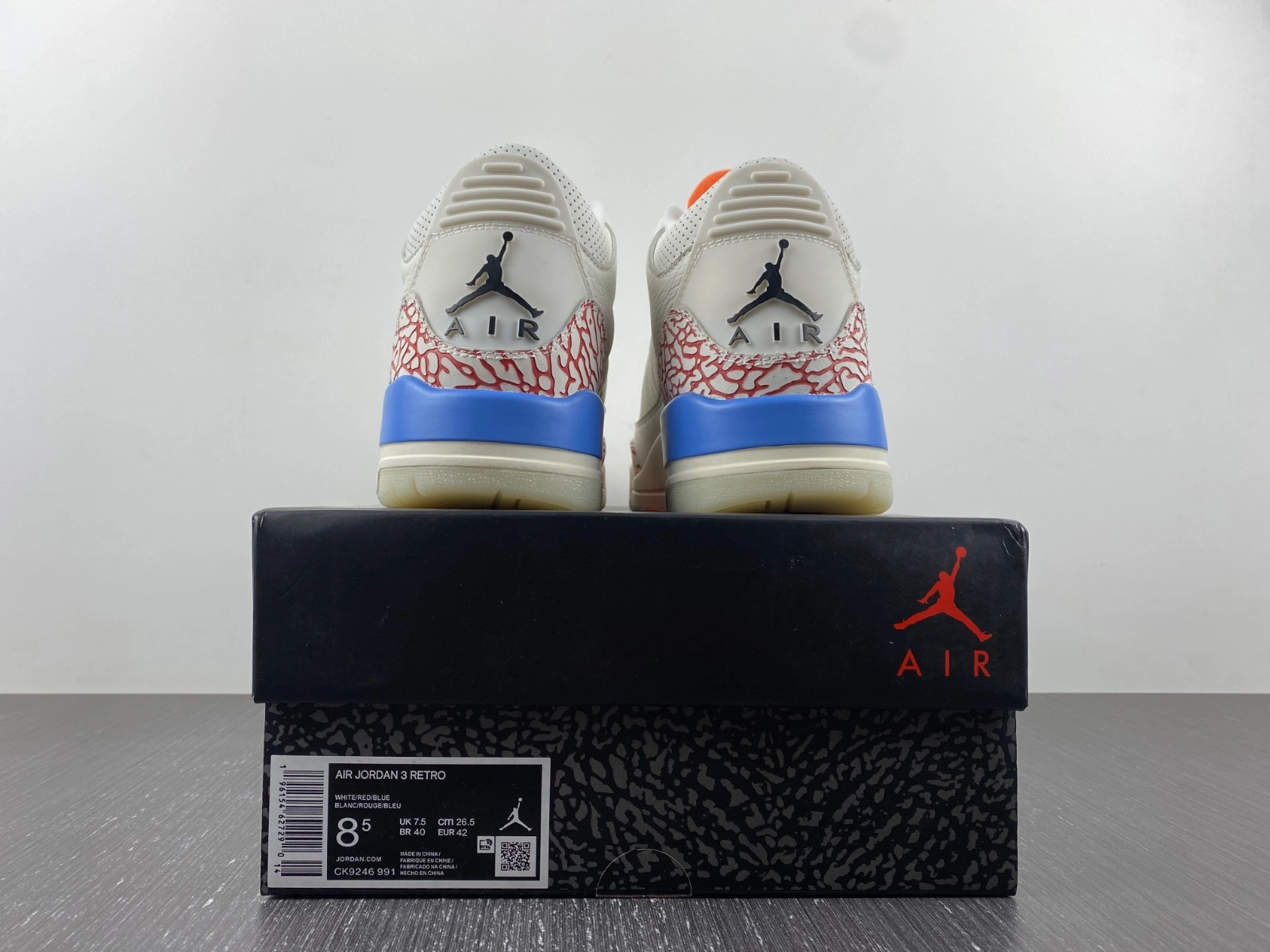 ComfortFit Air Jordan 3 Retro Orange CK9246- 1844