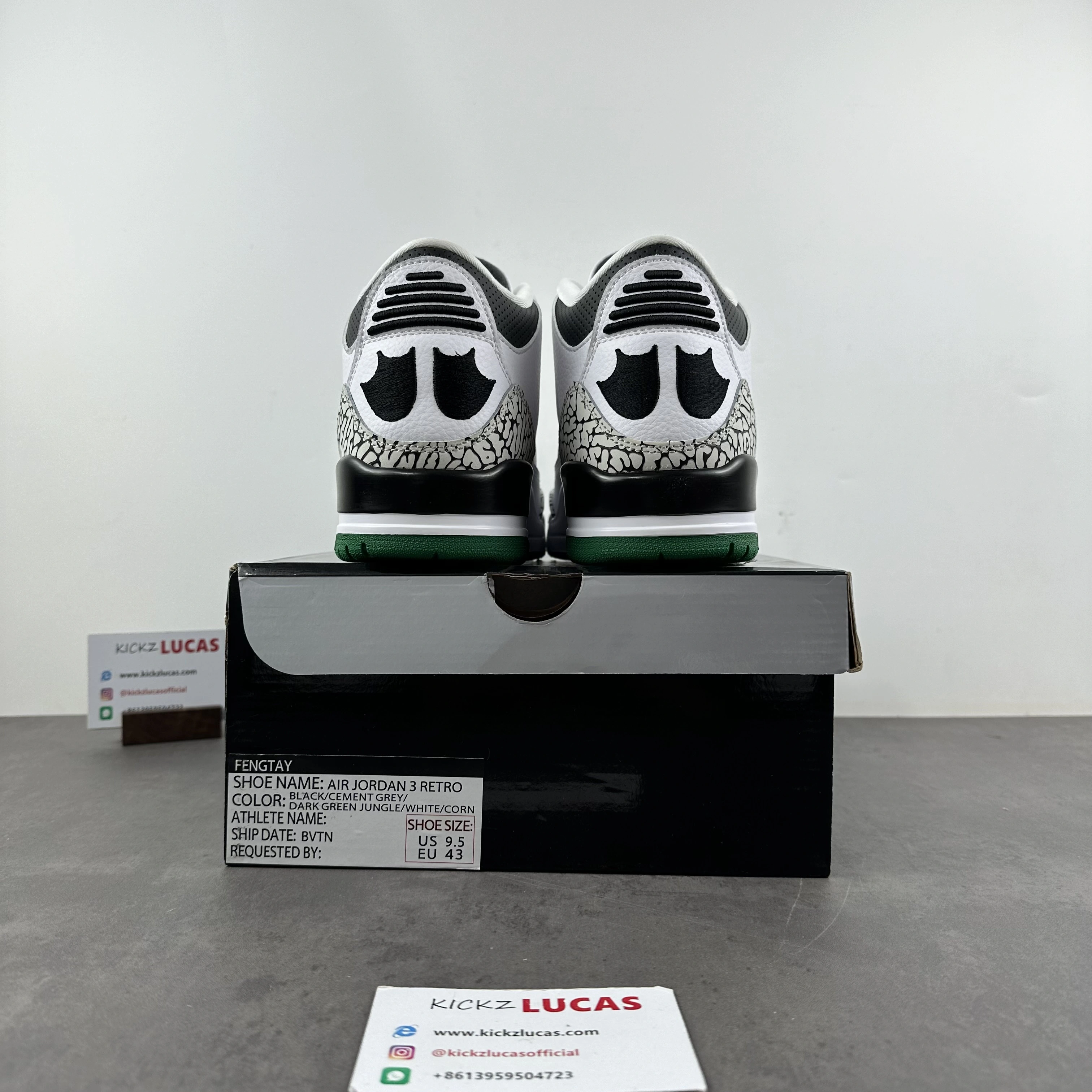 OnTrend Air Jordan 3 Retro Oregon Ducks Pit Crew White HO11-MNJDL- 1856