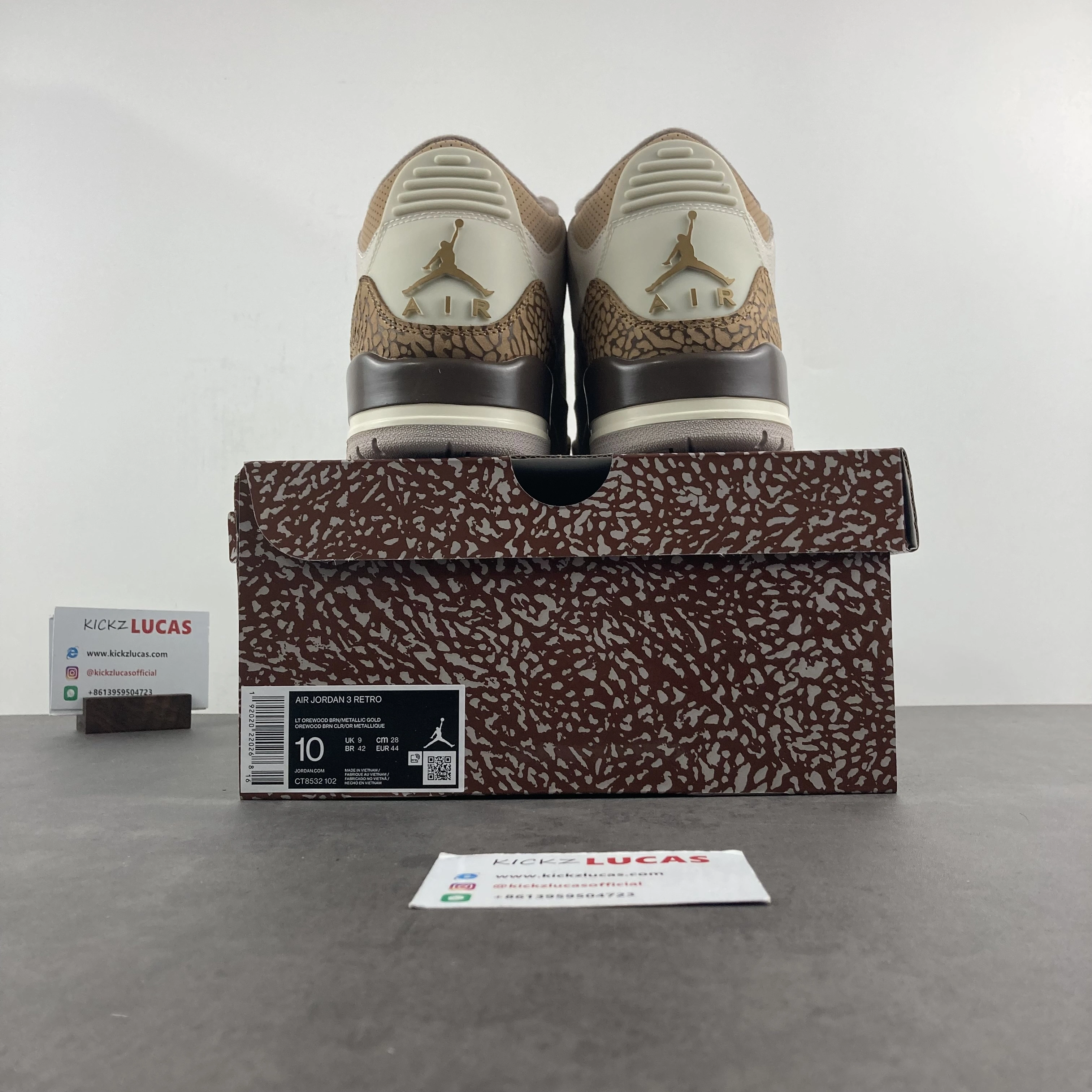 Air Jordan 3 Retro Palomino CT8532- WaterResistant 1847