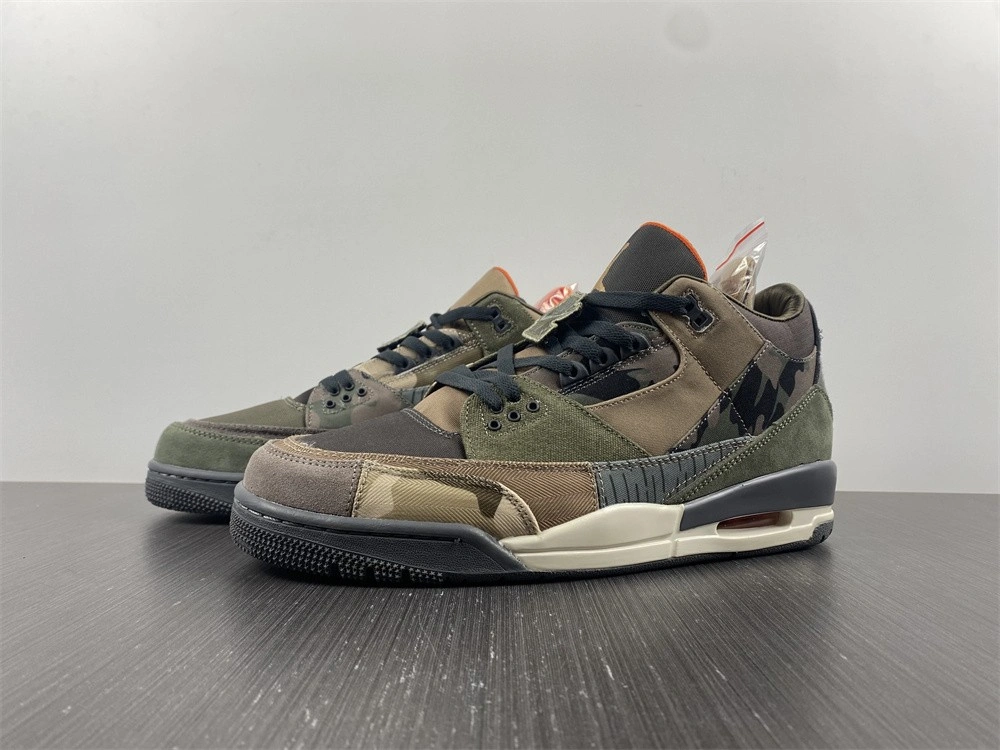 Air Jordan 3 Retro Patchwork Camo DO1830- Breathable 1863