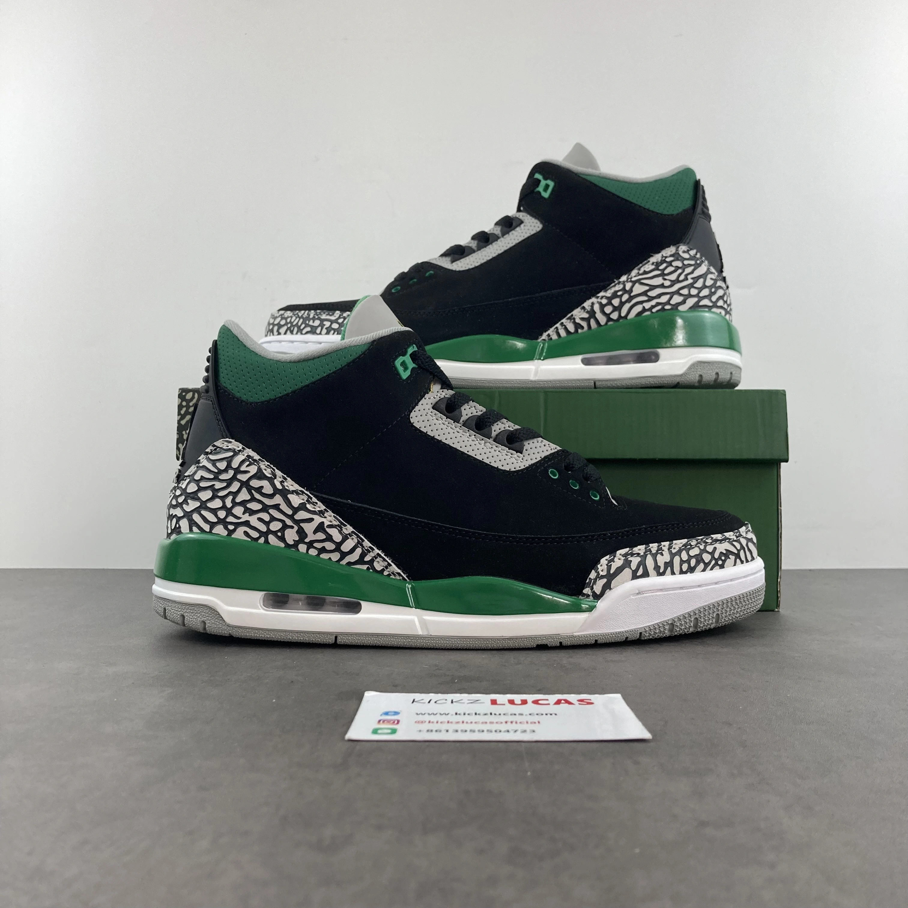 Air Jordan 3 Retro Pine Green CT8532- WellDesigned 1866