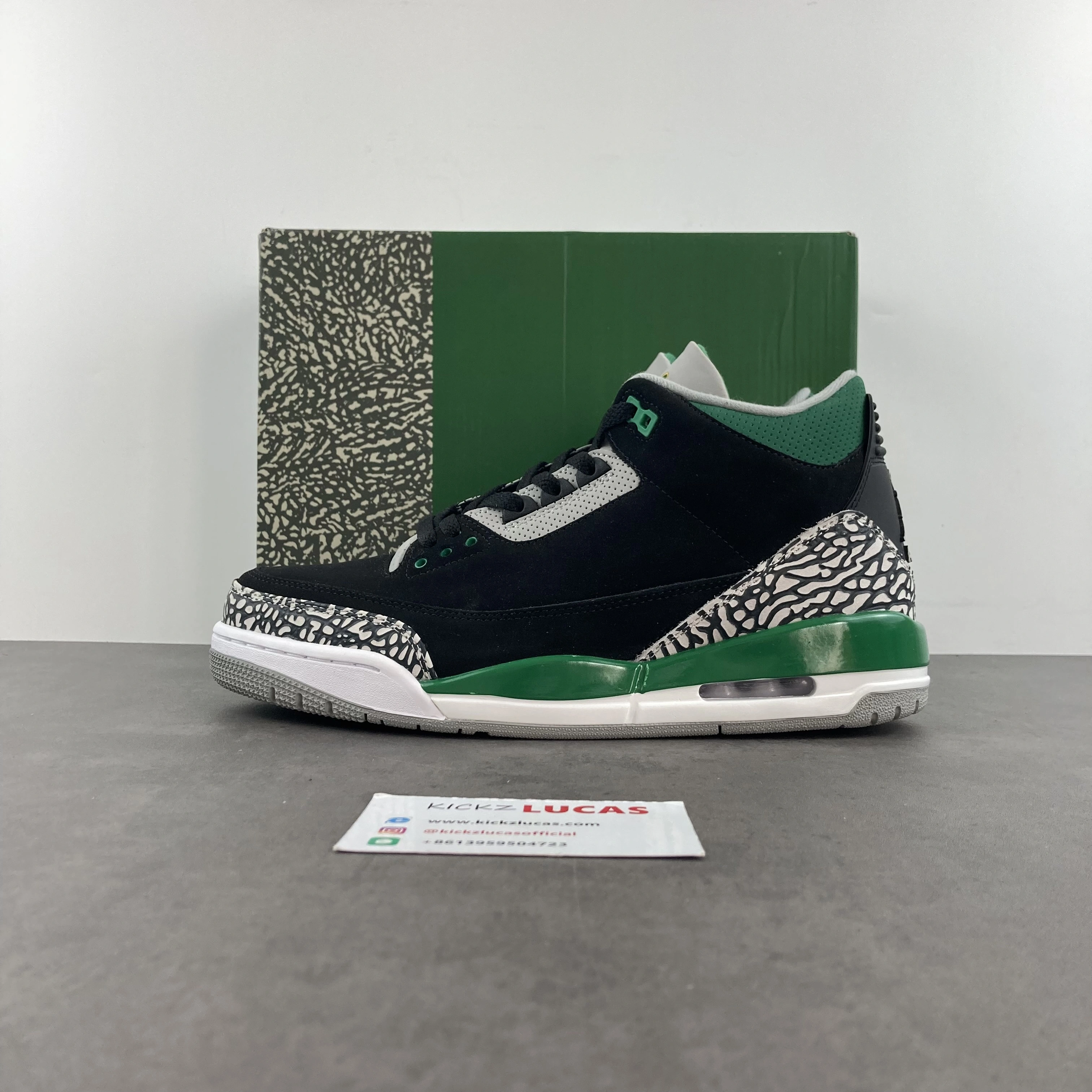 Air Jordan 3 Retro Pine Green CT8532- WellDesigned 1866
