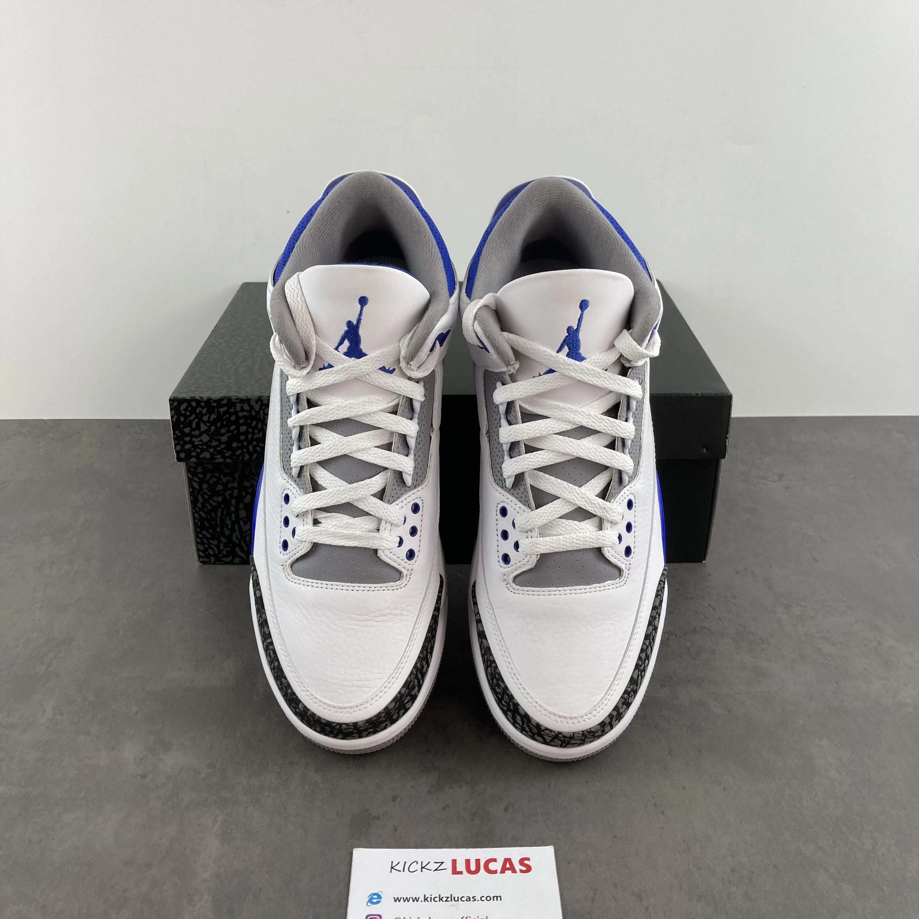 Air Jordan 3 Retro Racer Blue CT8532- Durable 1842
