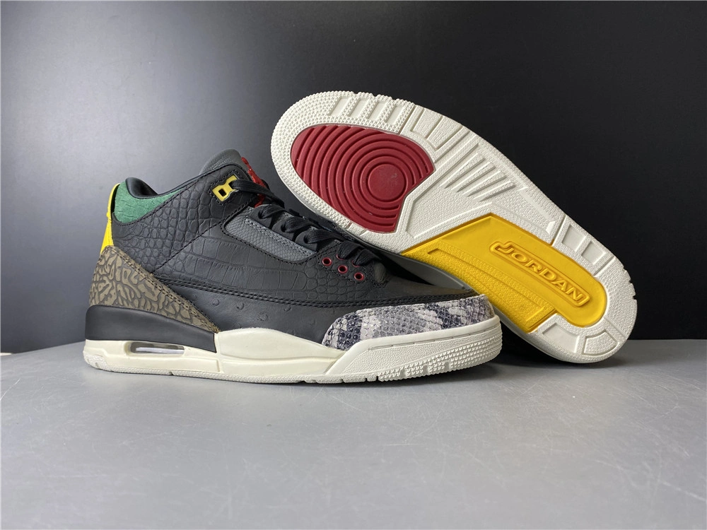 Air Jordan 3 Retro SE Animal Instinct 2.0 CV3583-003 CK4344- Lightweight 1879