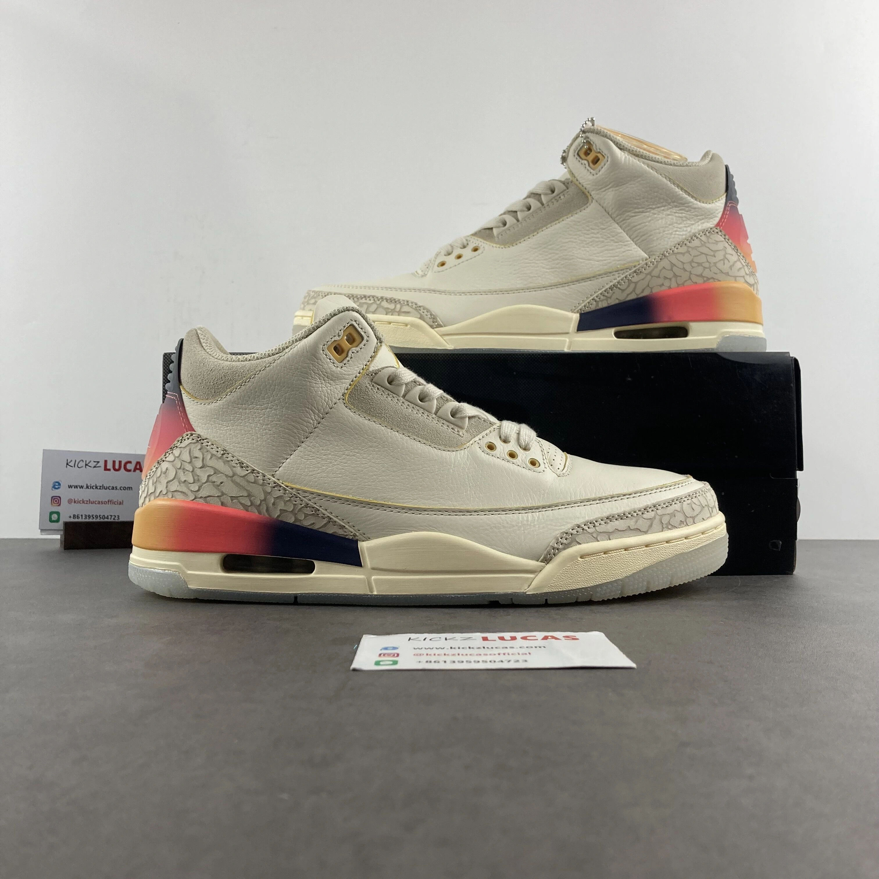 Stretchable Air Jordan 3 Retro SP J Balvin FN0344- 1838