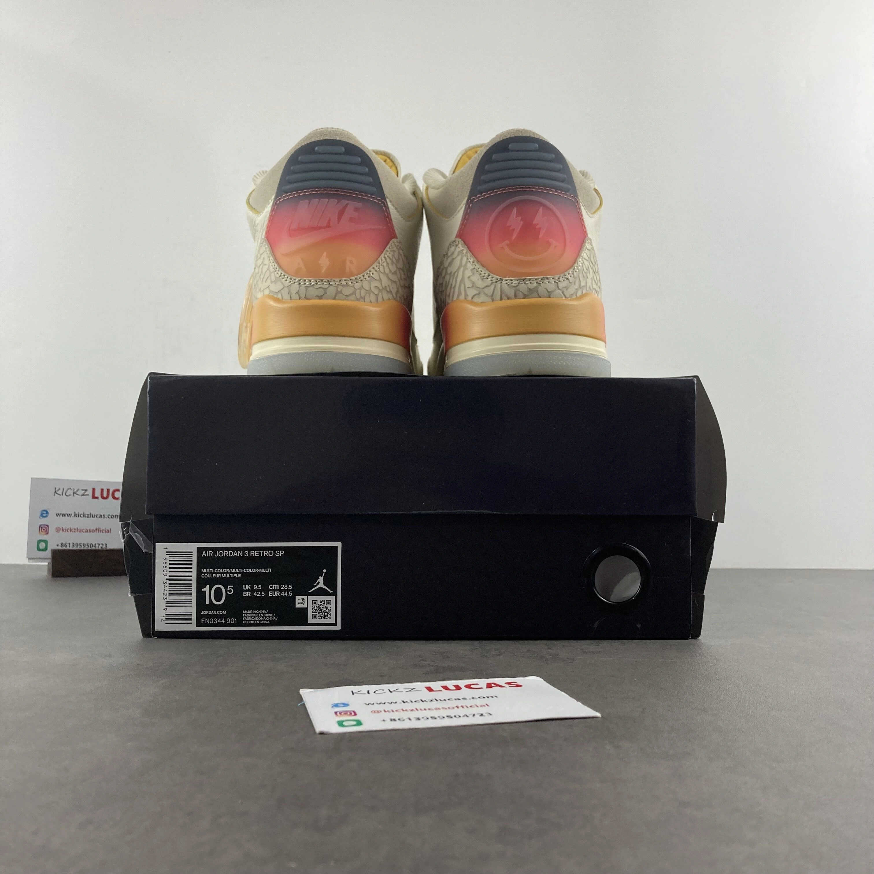 Stretchable Air Jordan 3 Retro SP J Balvin FN0344- 1838