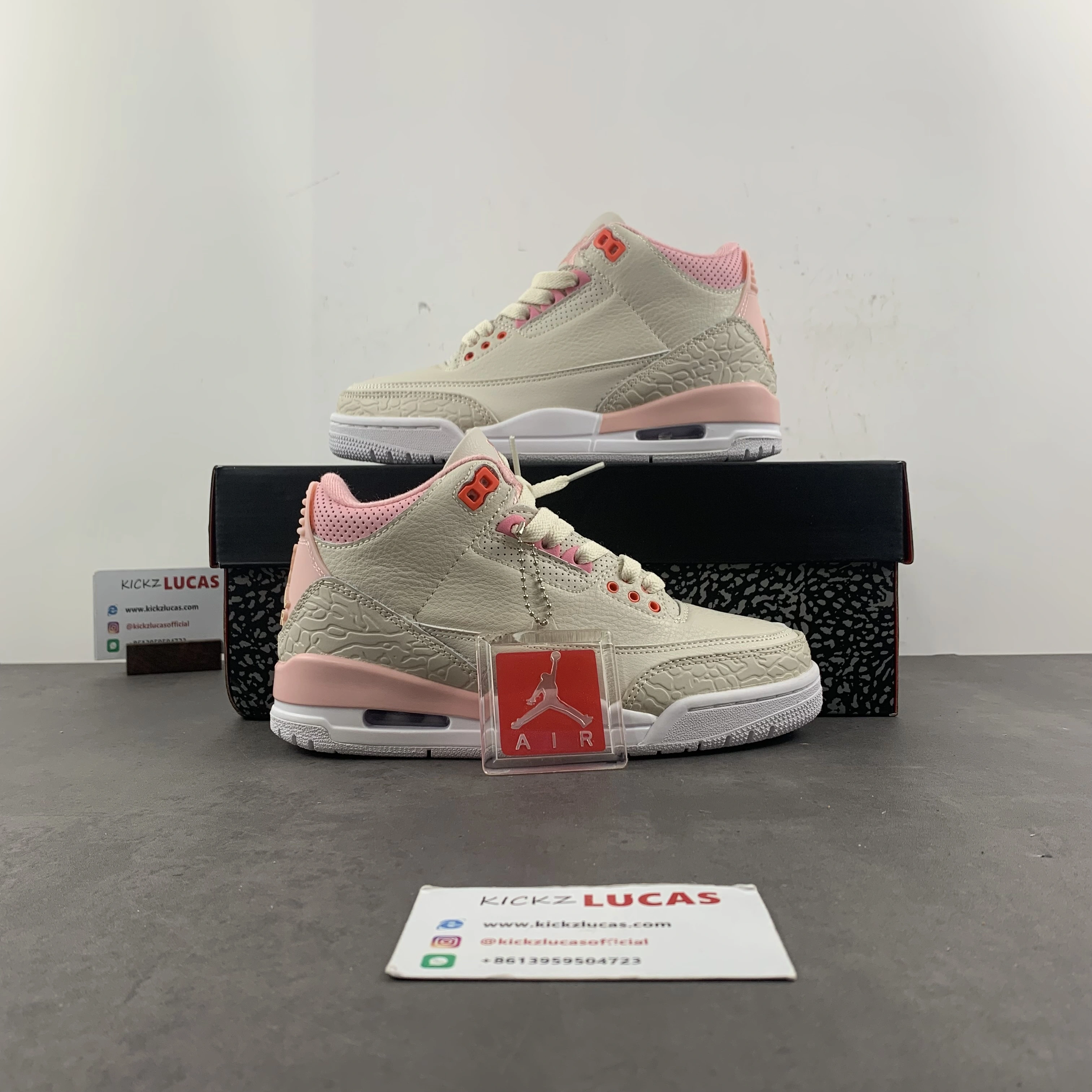 Unisex Air Jordan 3 Retro Sail Rust Pink CK9246- 1870
