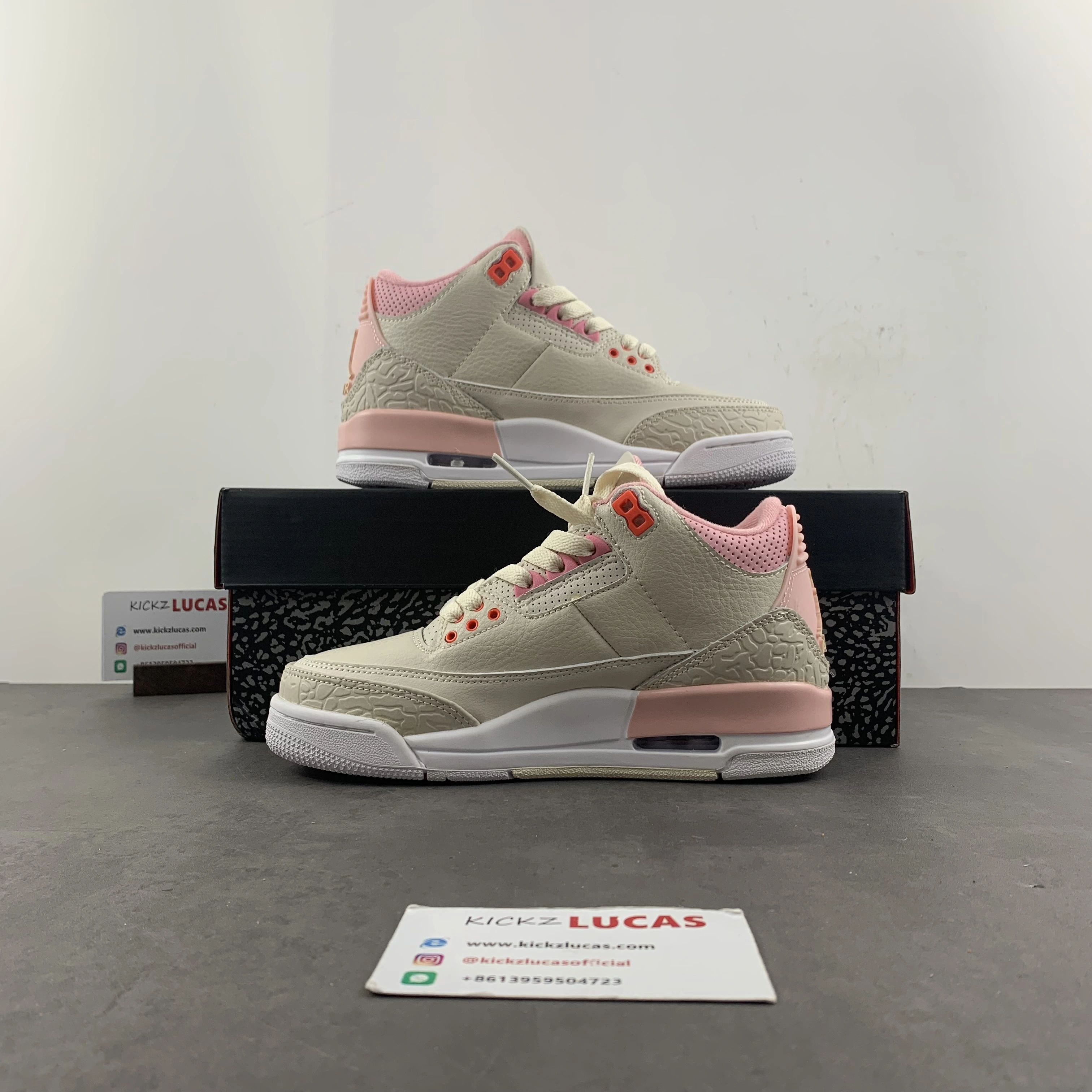 Unisex Air Jordan 3 Retro Sail Rust Pink CK9246- 1870