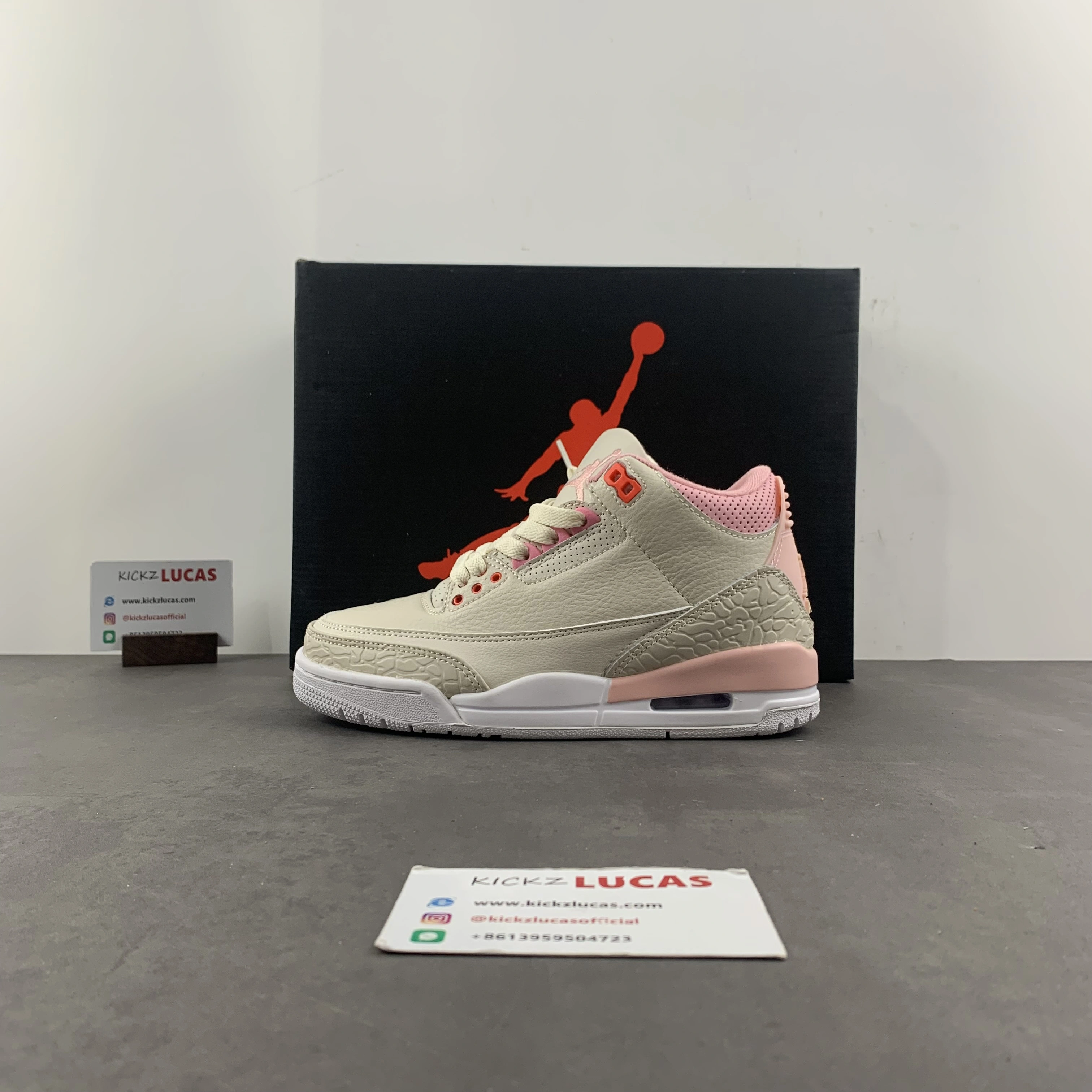 Unisex Air Jordan 3 Retro Sail Rust Pink CK9246- 1870
