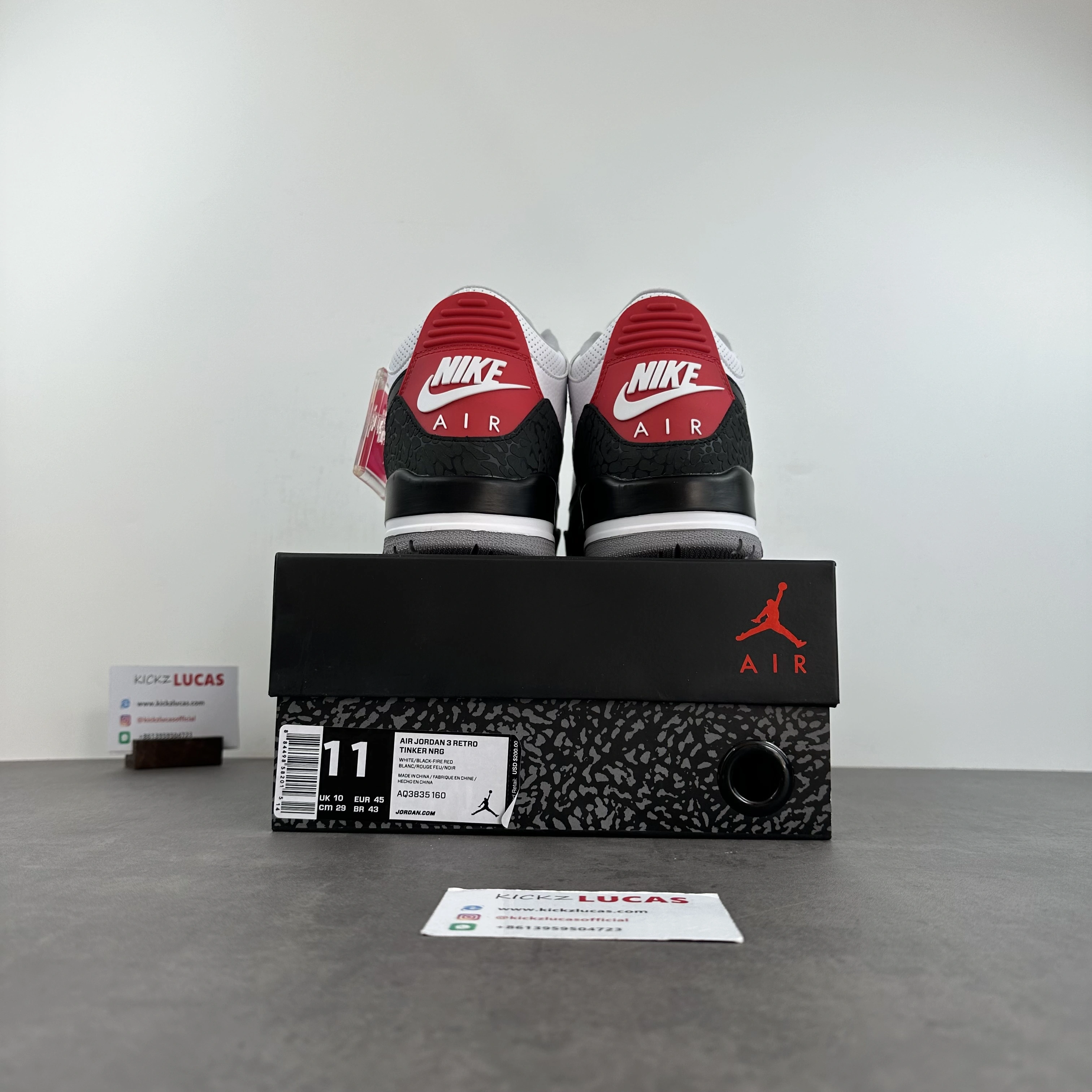 Air Jordan 3 Retro Tinker Hatfield AQ3835- Stylish 1828