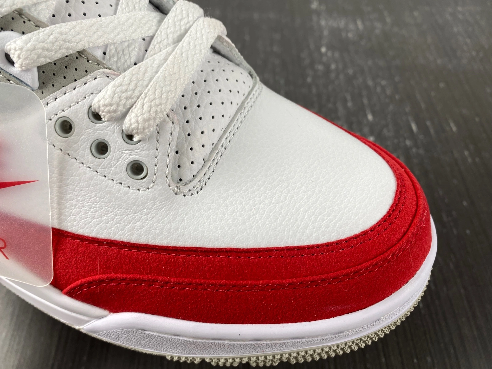 Unique Air Jordan 3 Retro Tinker White University Red CJ0939- 1849