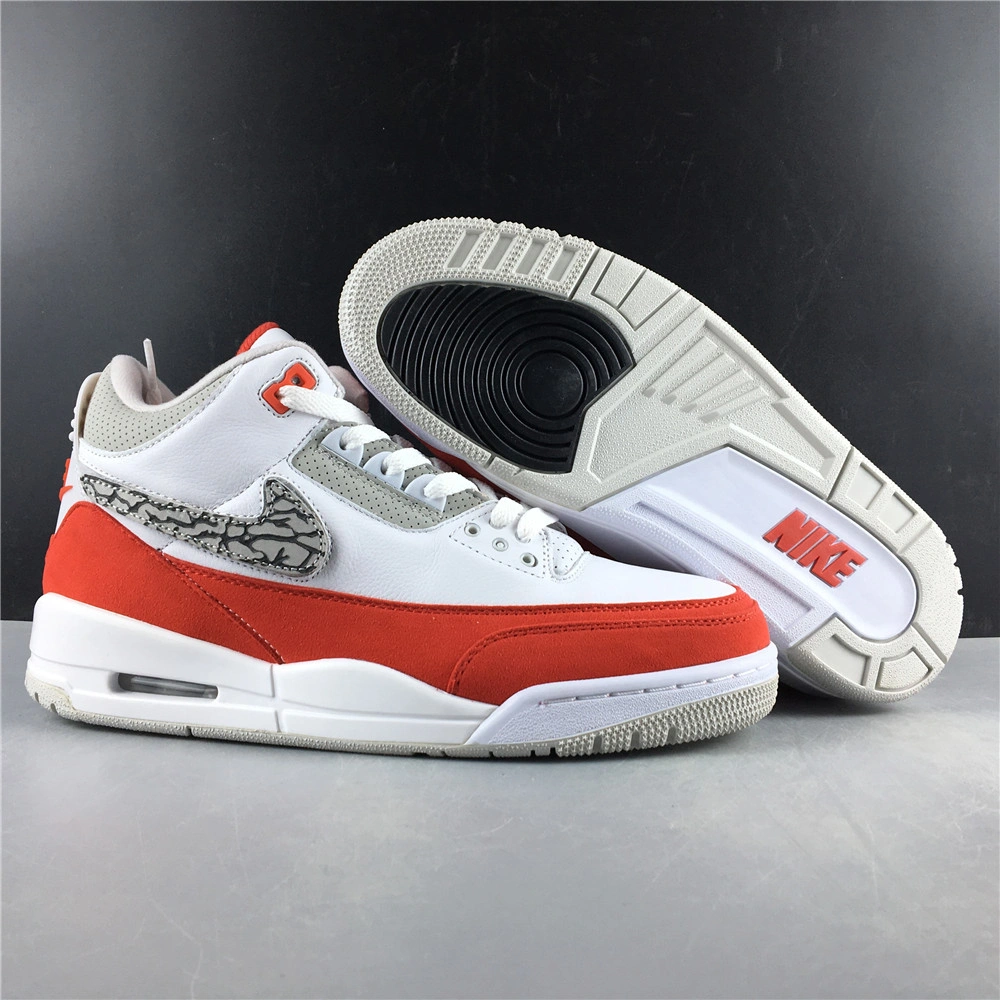 SunProtective Air Jordan 3 Retro Tinker White University Red CJ0939- 1876