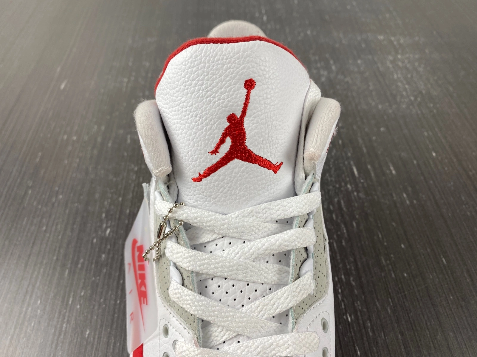 Unique Air Jordan 3 Retro Tinker White University Red CJ0939- 1849