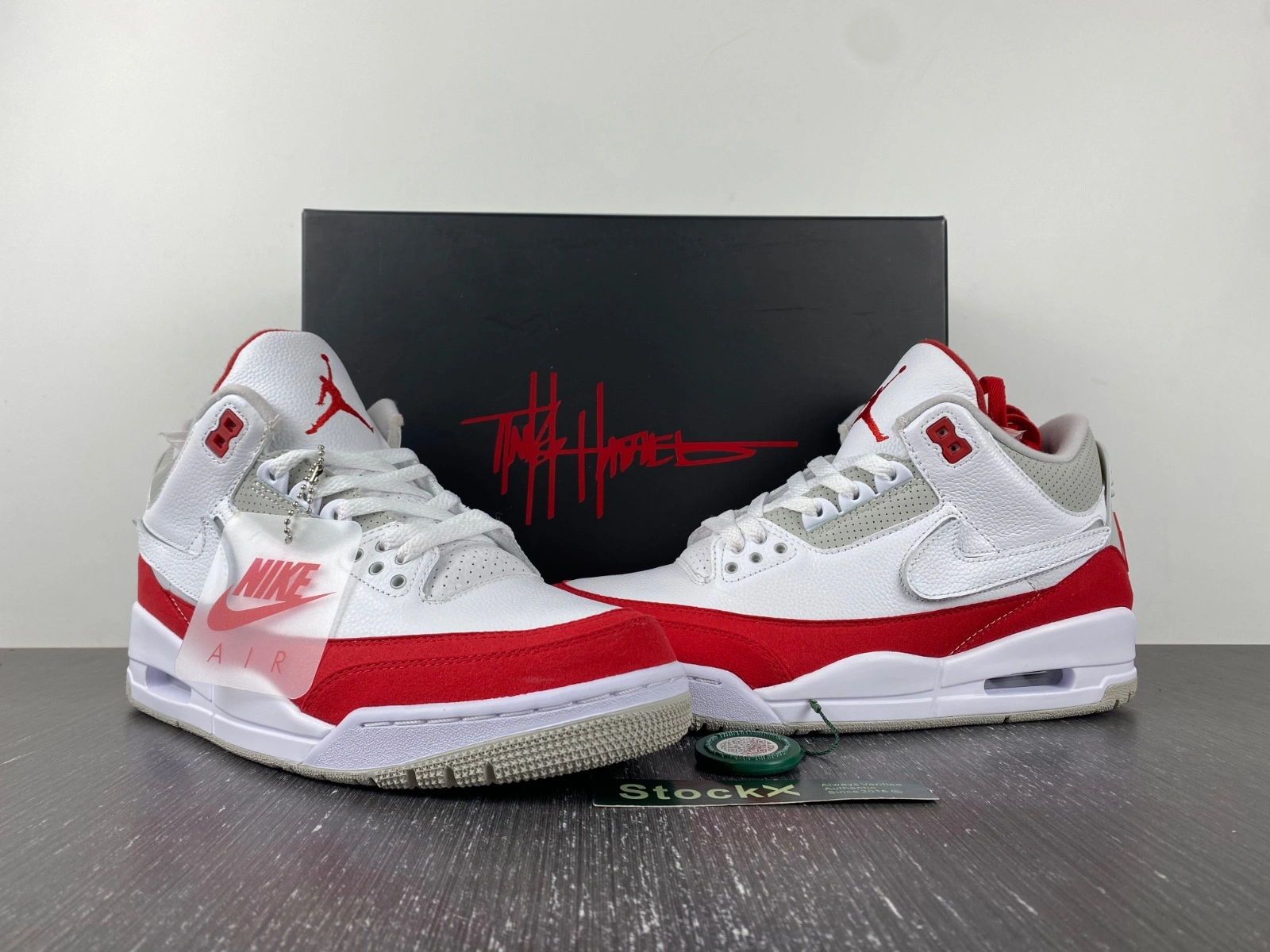 Unique Air Jordan 3 Retro Tinker White University Red CJ0939- 1849