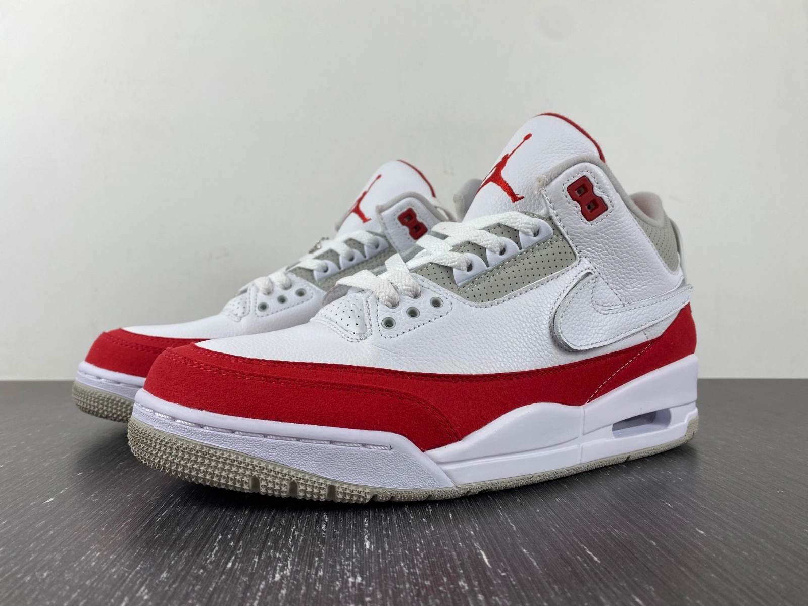 Unique Air Jordan 3 Retro Tinker White University Red CJ0939- 1849