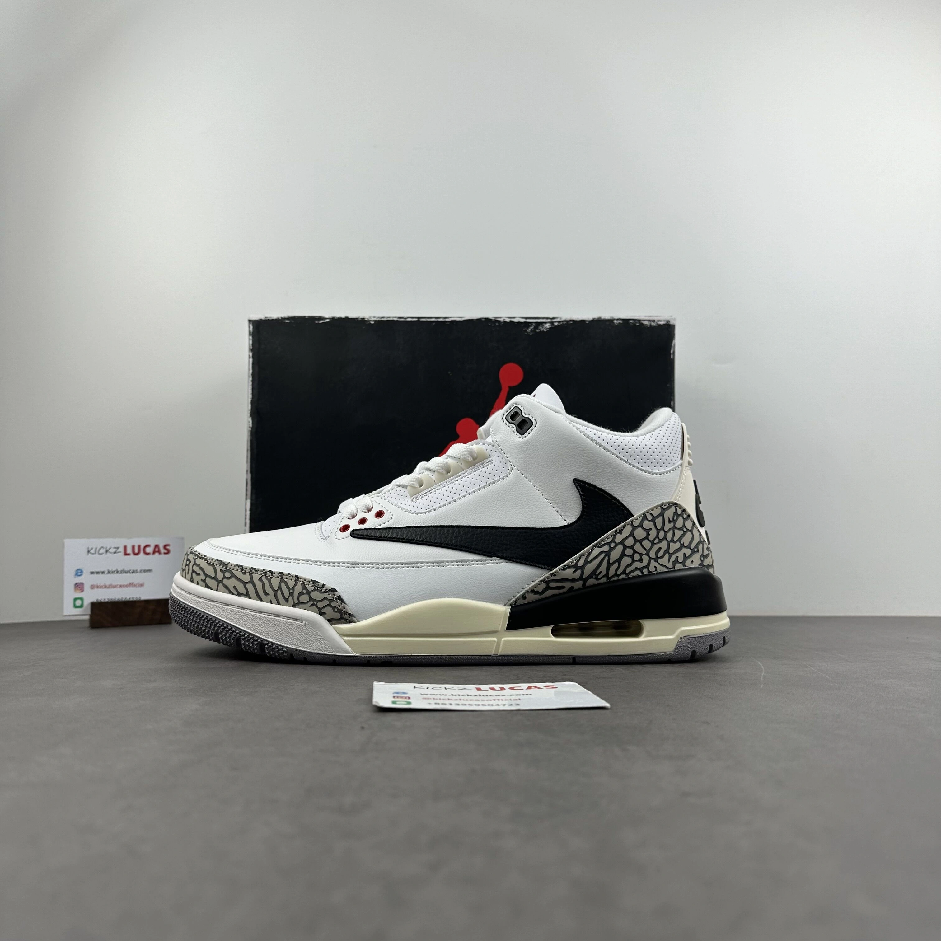 Comfortable Air Jordan 3 Retro Travis Scott CK9246- 1827