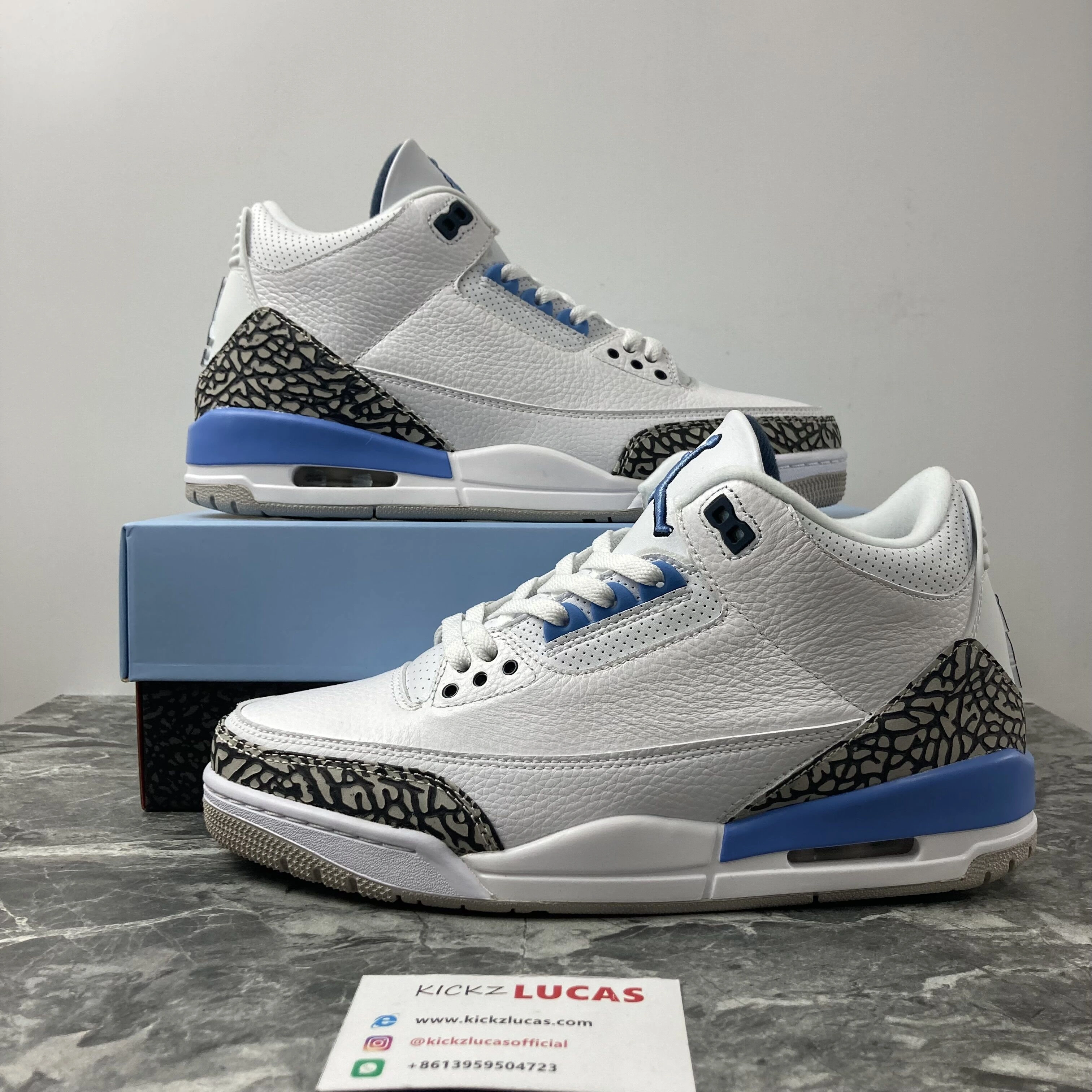 NewStyle Air Jordan 3 Retro UNC CT8532- 1877