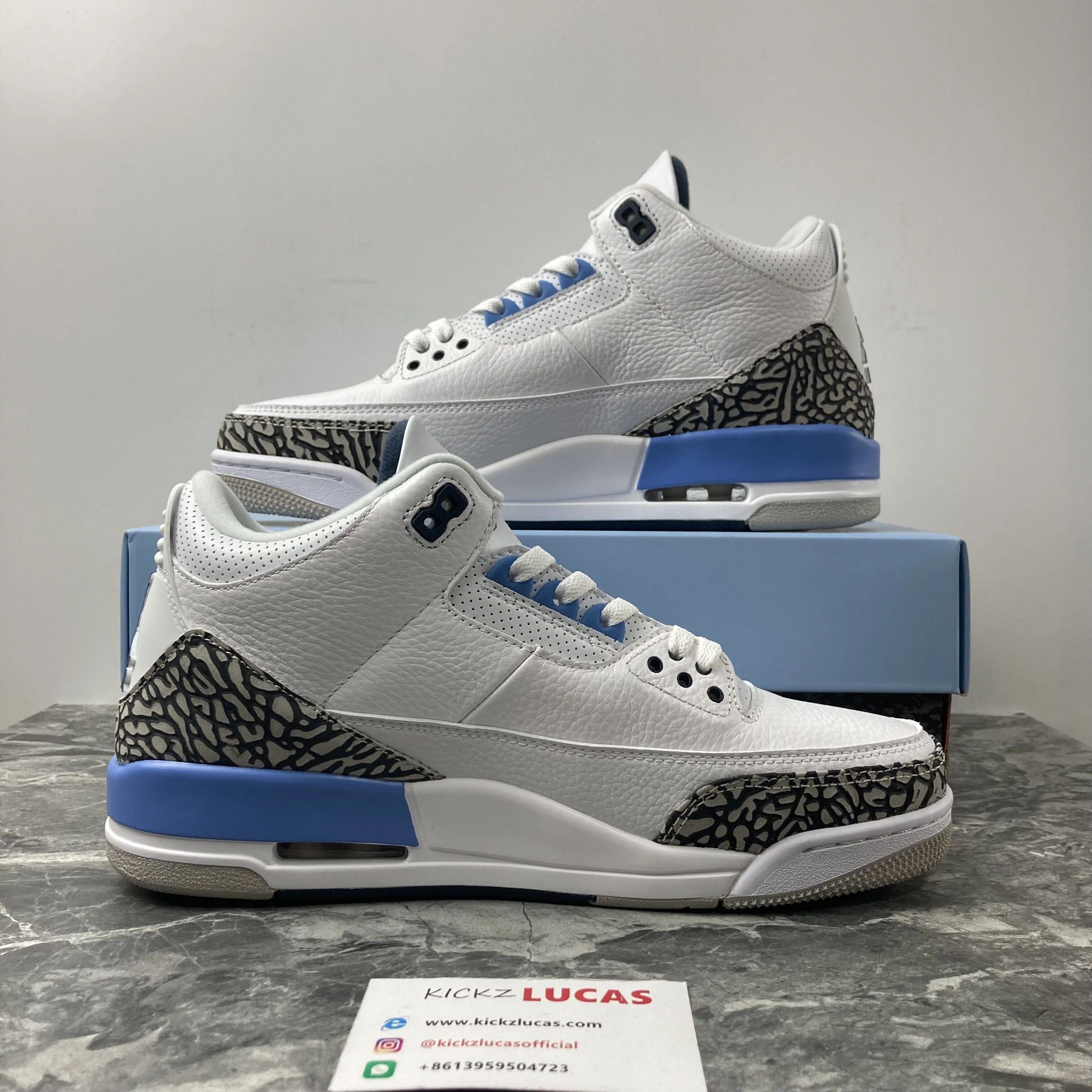 NewStyle Air Jordan 3 Retro UNC CT8532- 1877